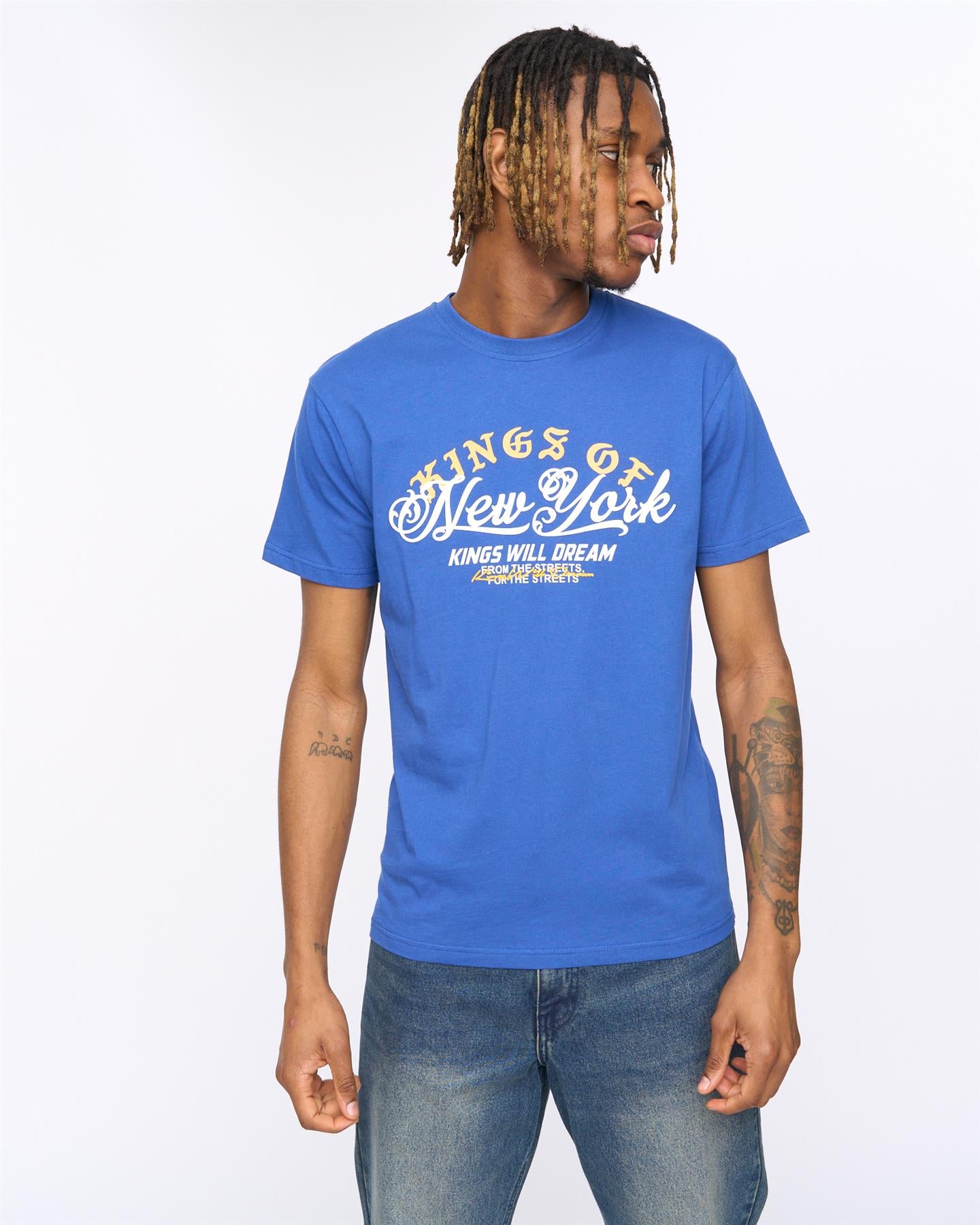 Mens Affiliated T-Shirt Blue