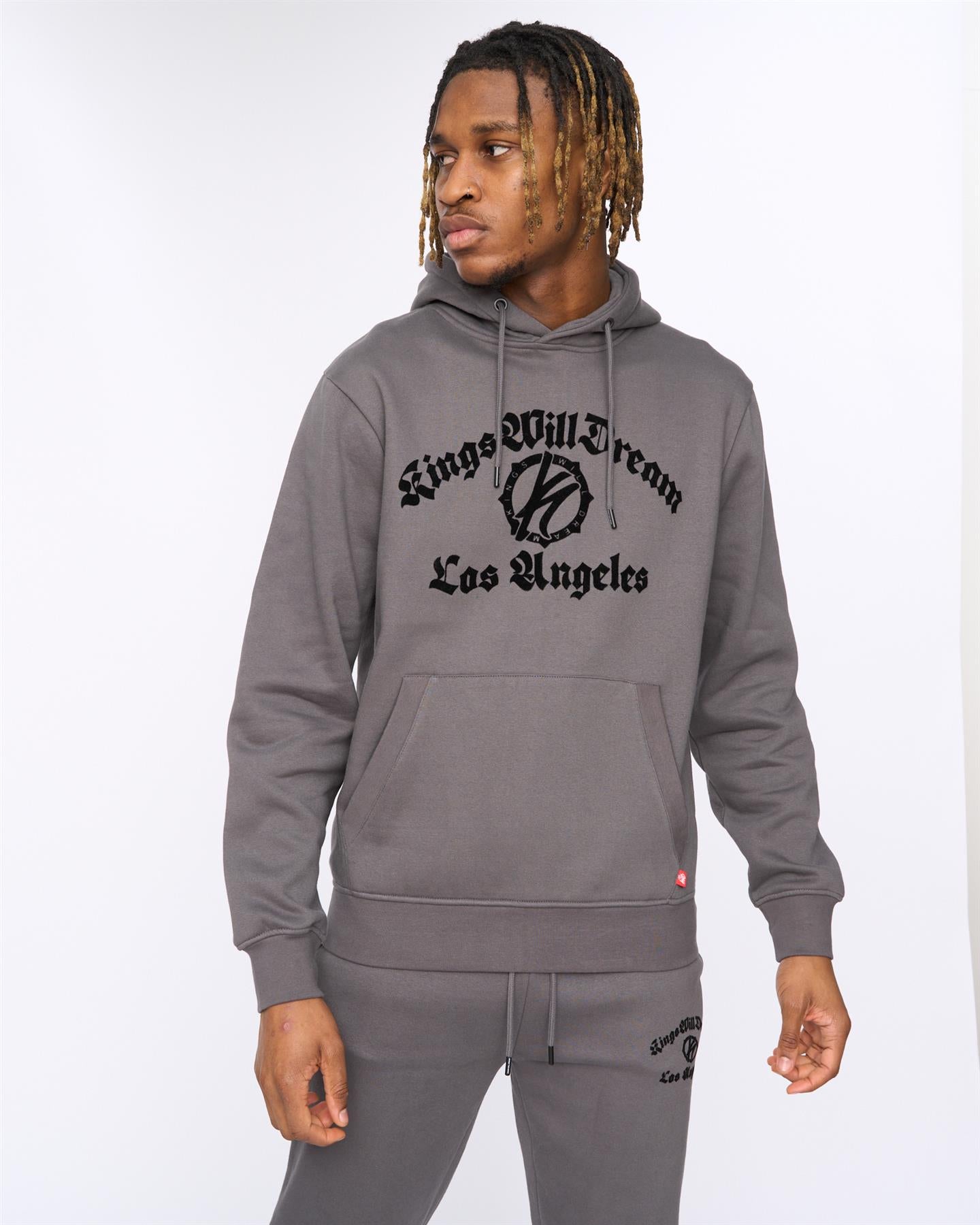 Mens Gothically Hoodie Asphalt