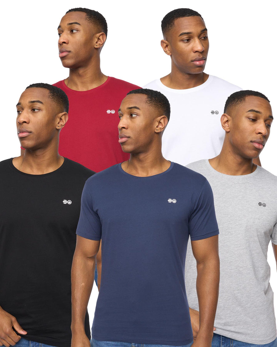 Mens Dellmere T-Shirt 5pk Assorted