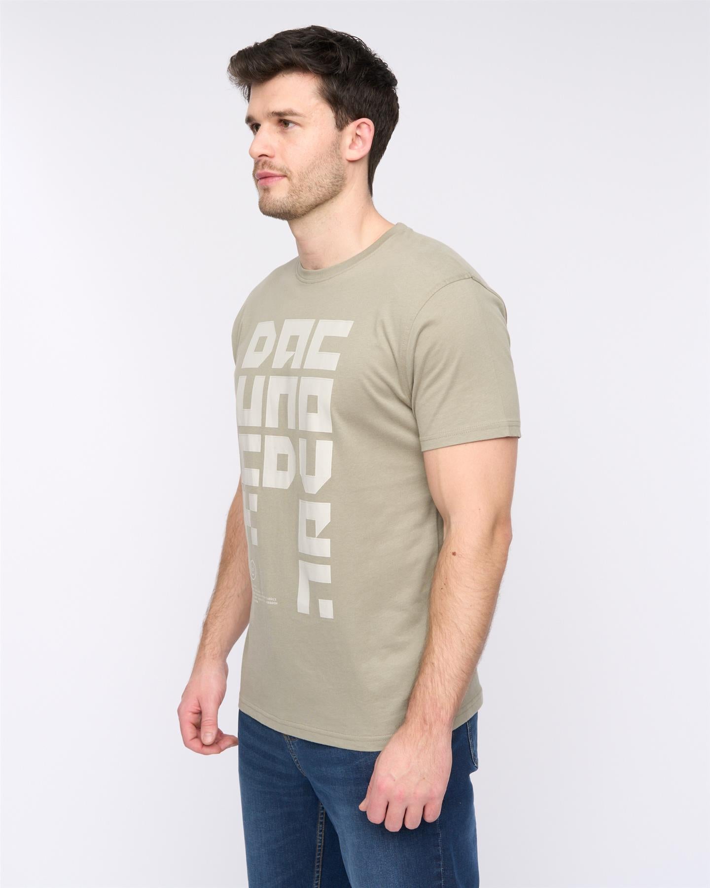 Mens Squarelarge T-Shirt Sage