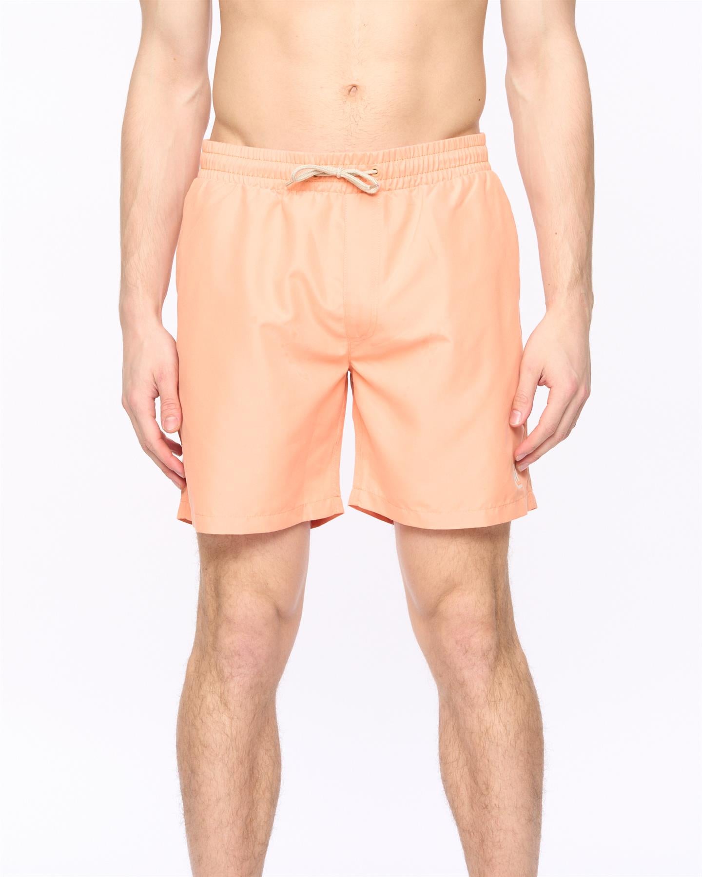 Mens Wabasso Swim Shorts Coral