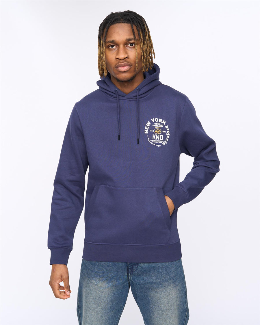 Mens Mobalot Hoodie Navy