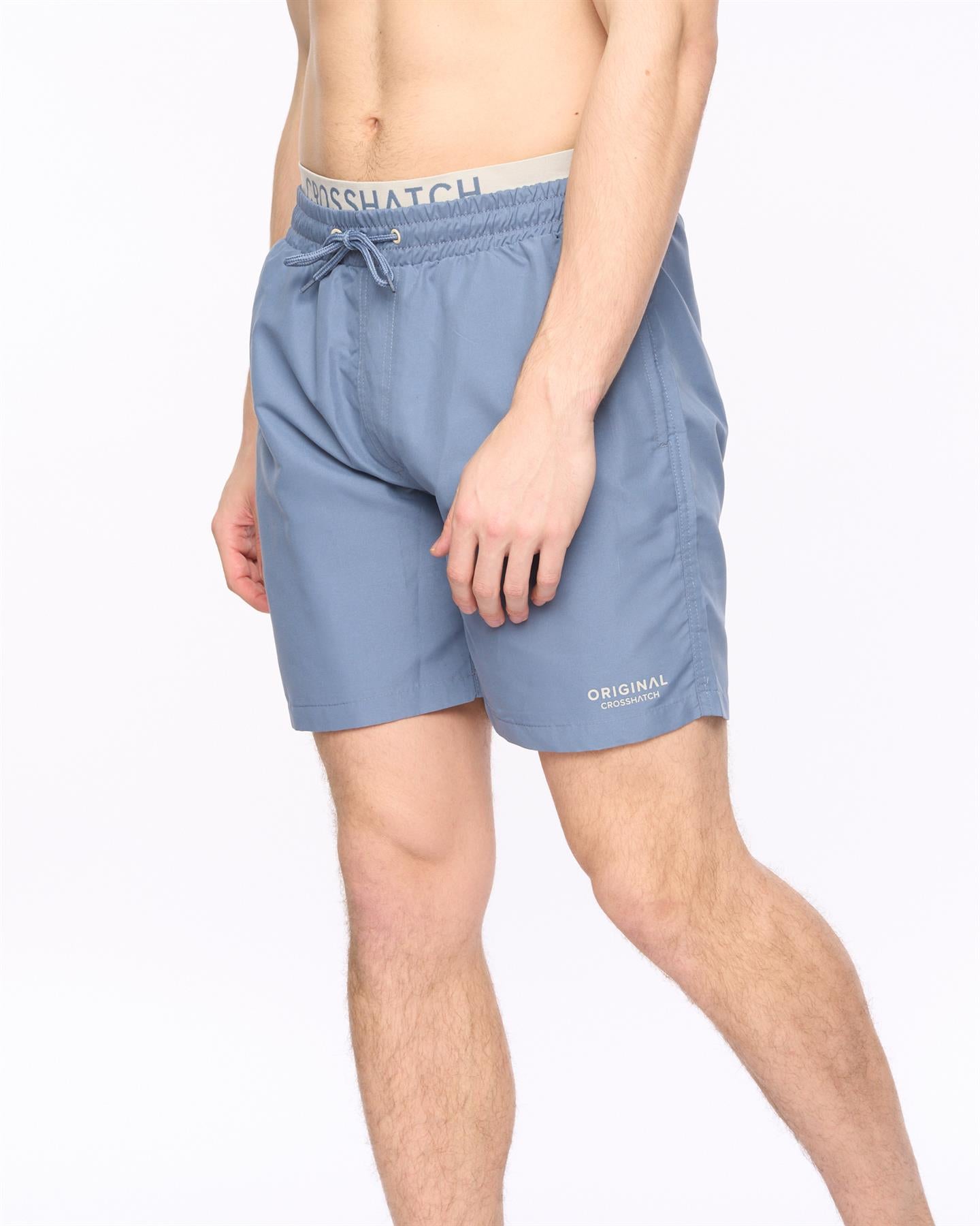 Mens Rembrants Swim Shorts Navy
