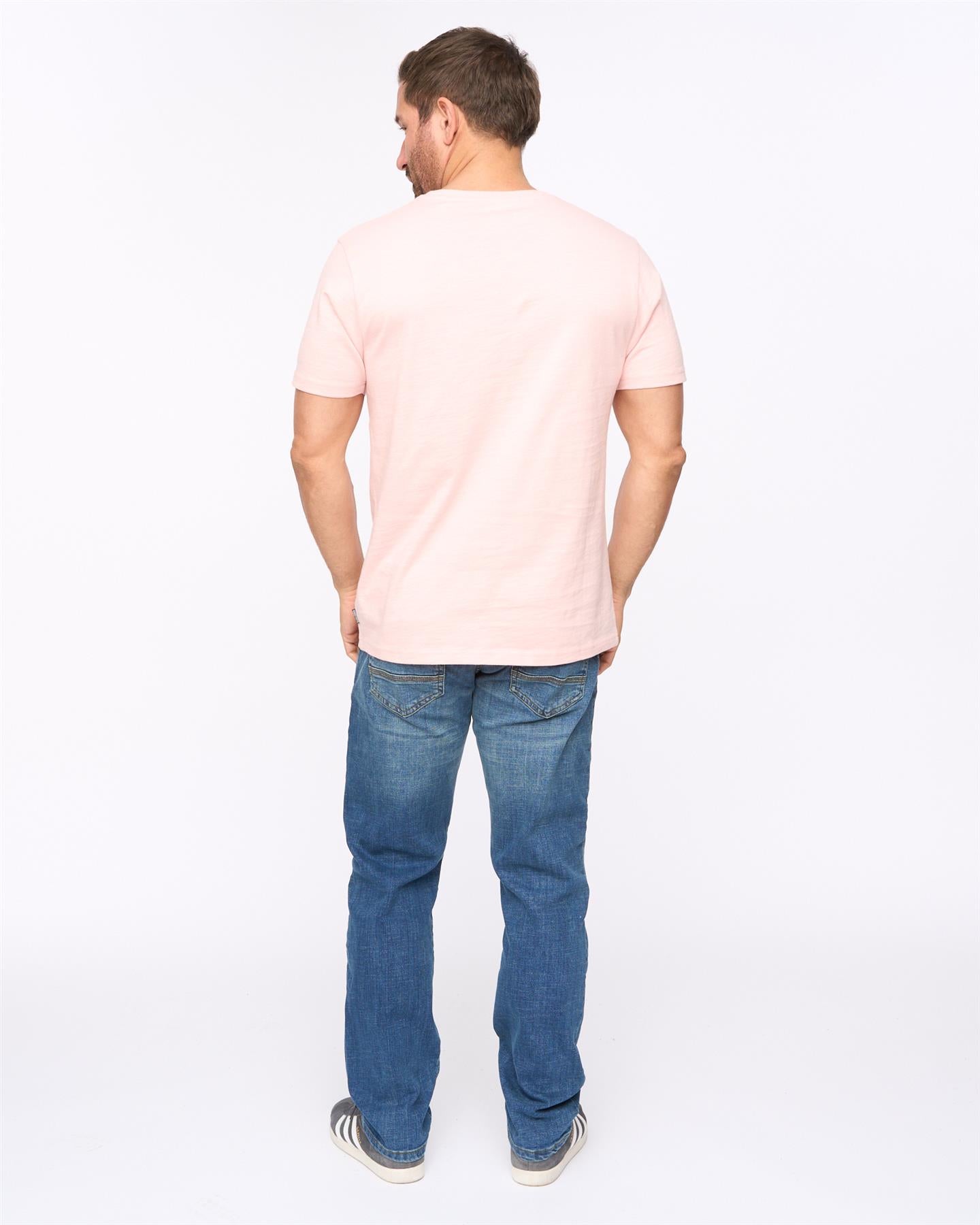 Mens Laylen T-Shirt Pink