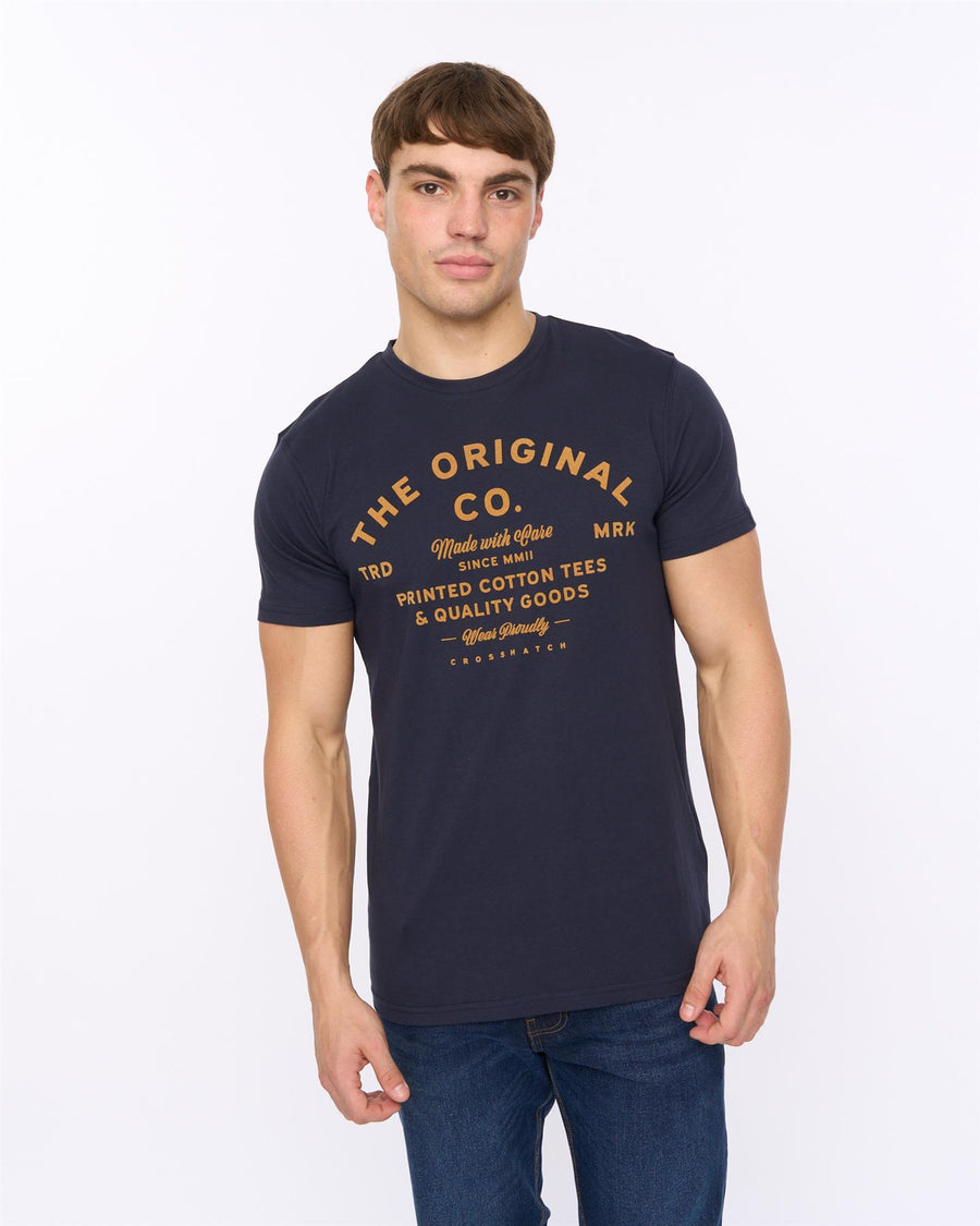Mens Shoptown T-Shirt Navy