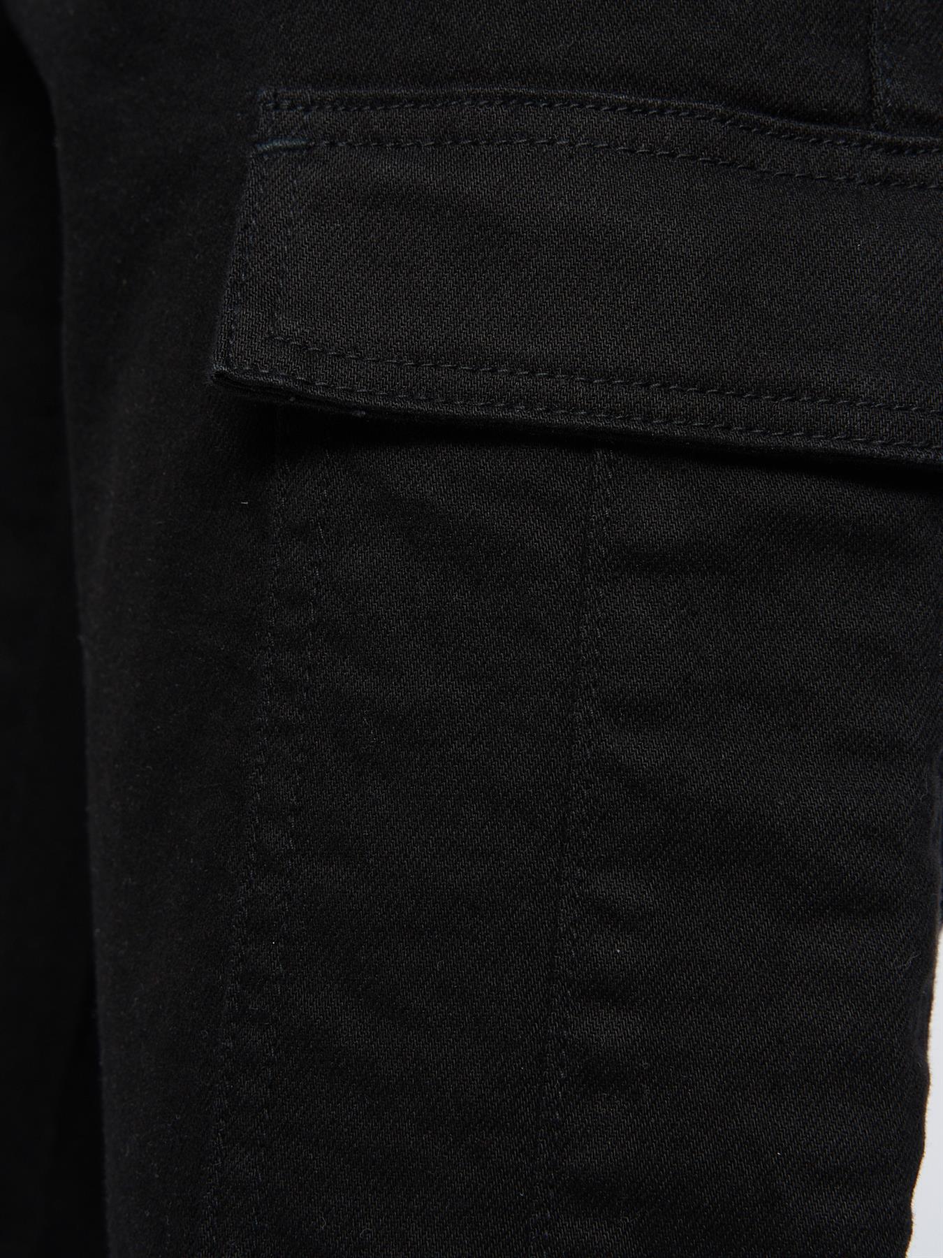 Kremtap Cargo Jeans Solid Black