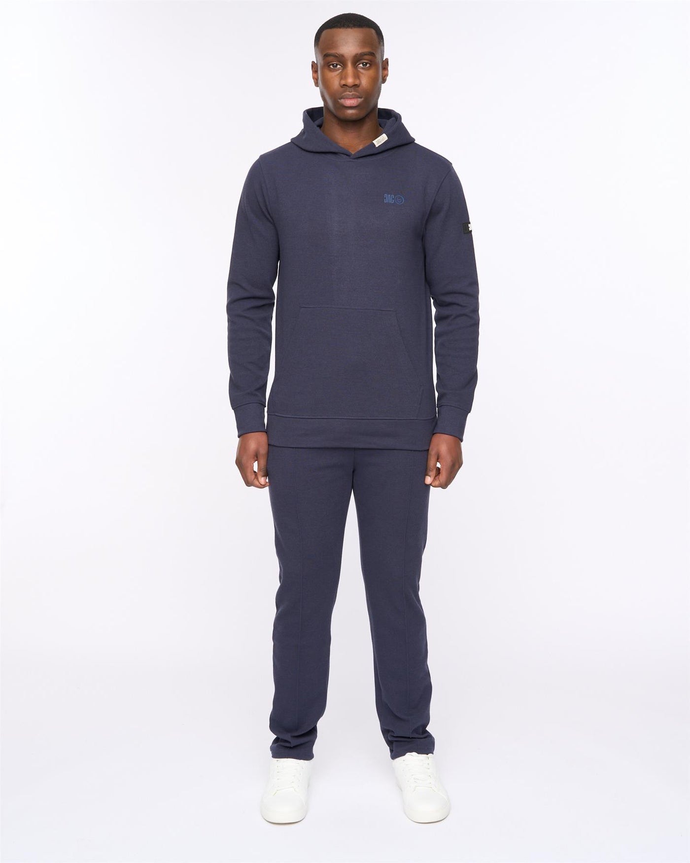 Mens Hannings Hoodie & Joggers Set Dark Navy