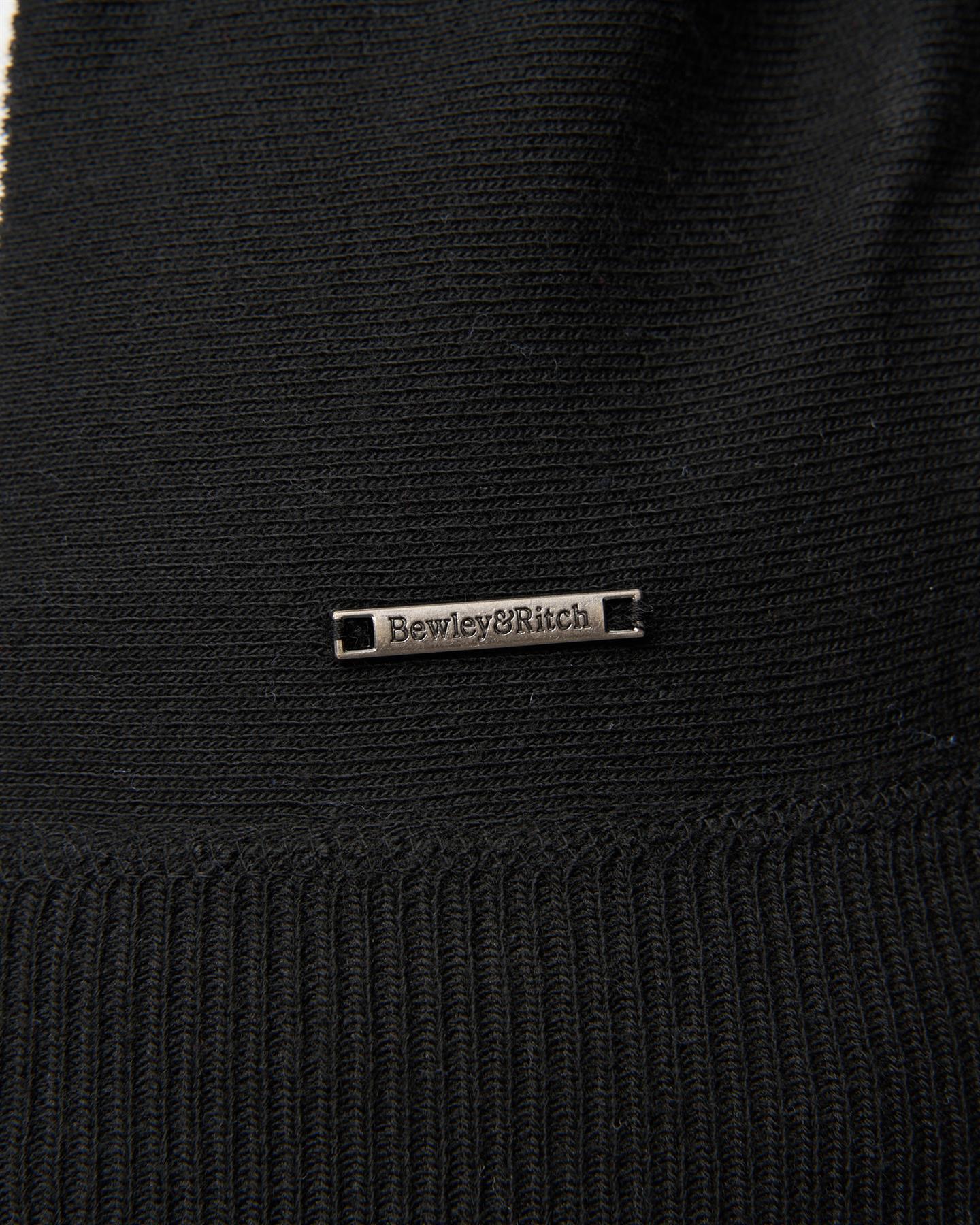 Stalwart Knit Polo Black