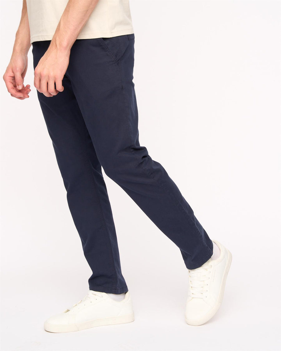 Mens Moretor Chinos Navy