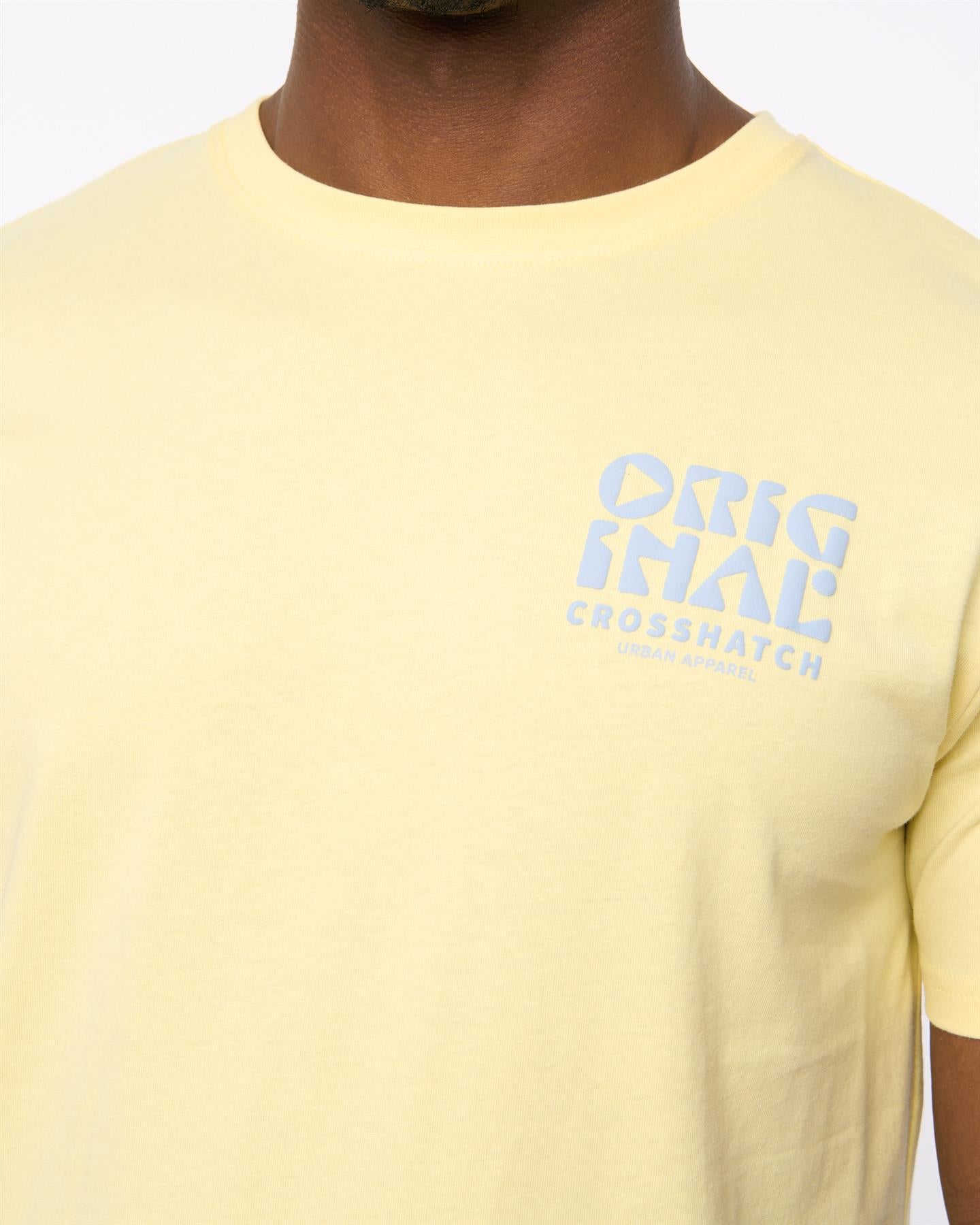 Mens Wellmoores T-Shirt Yellow