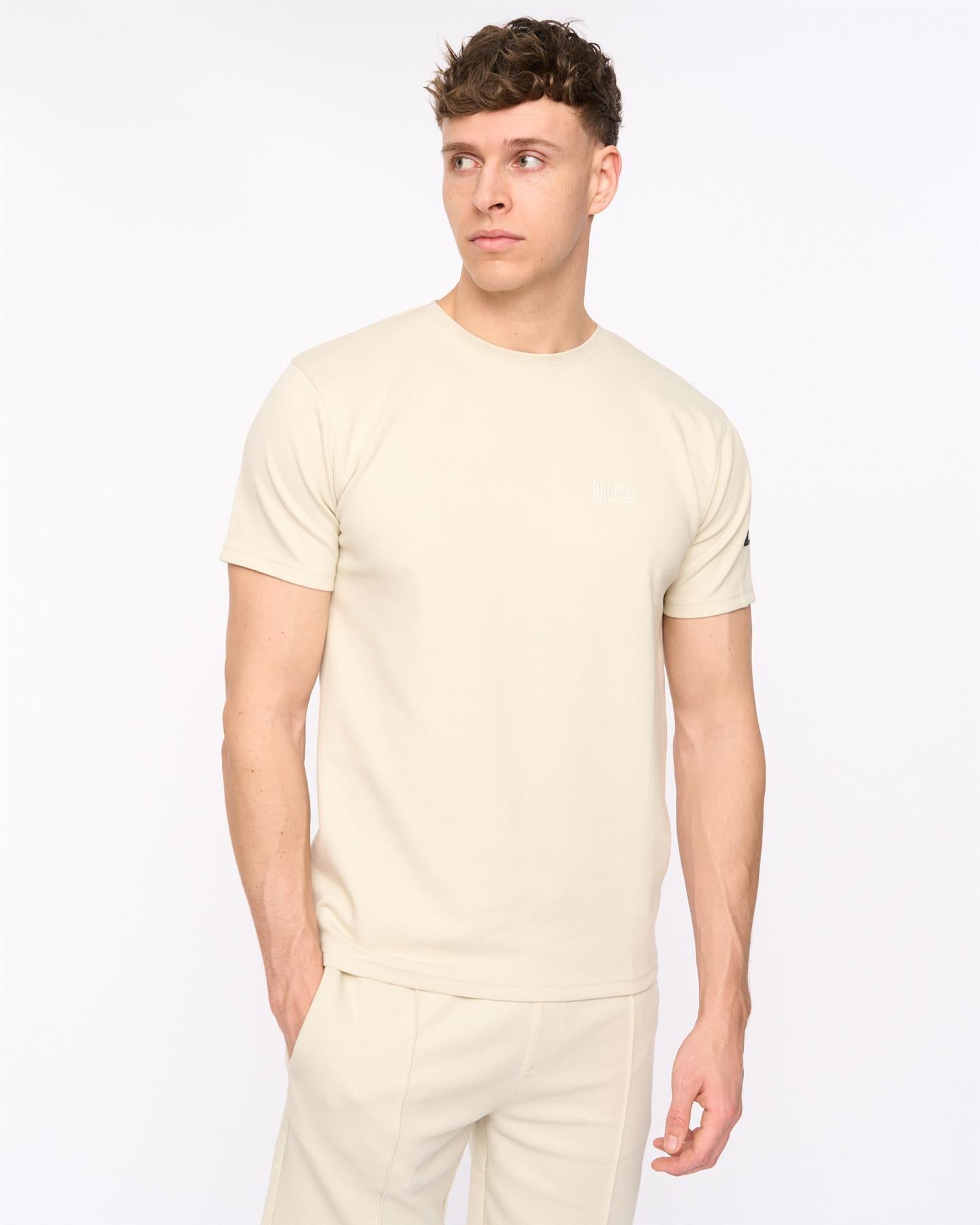 Mens Sherborn T-Shirt Light Stone