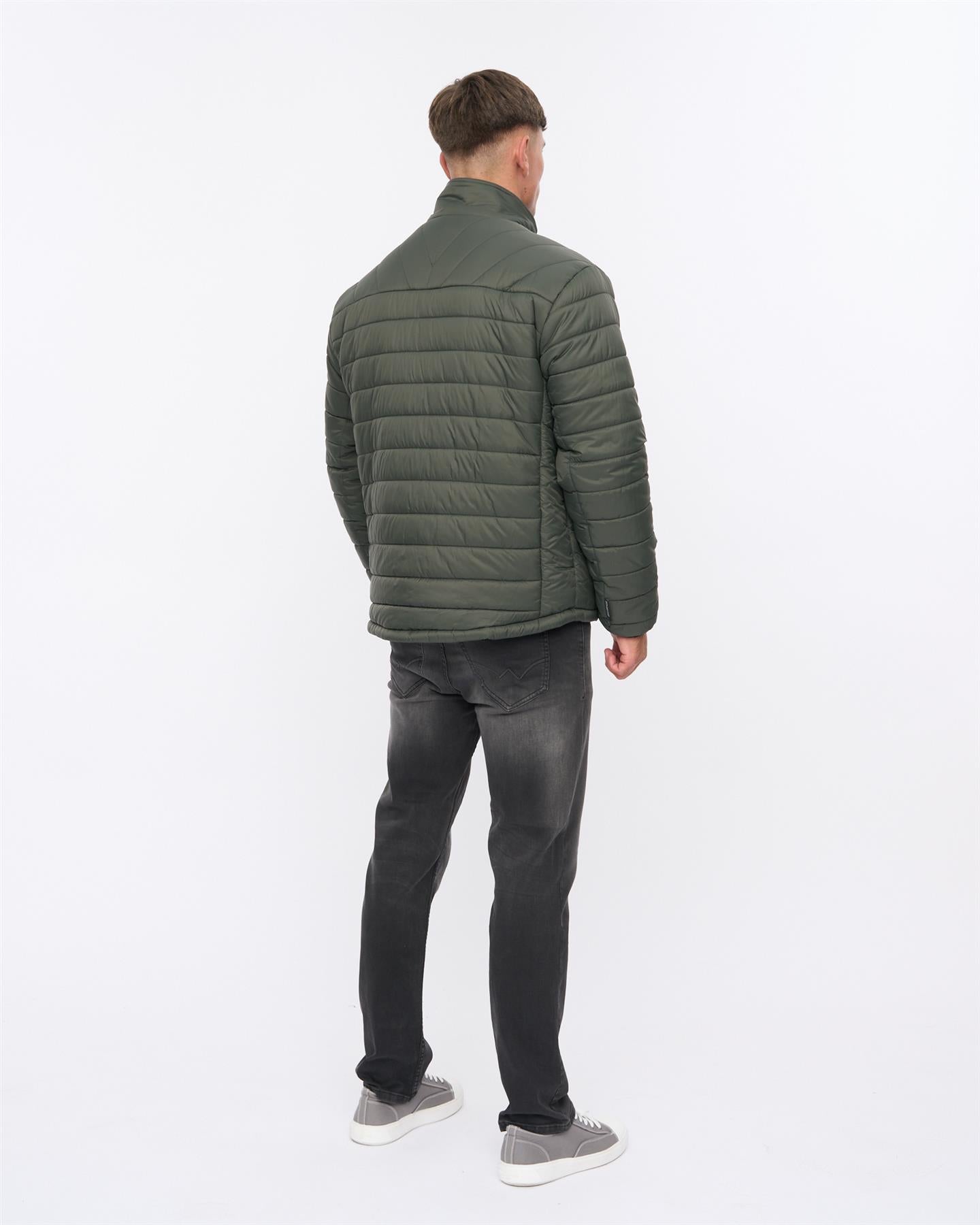Mens Carricore Padded Jacket Dark Olive
