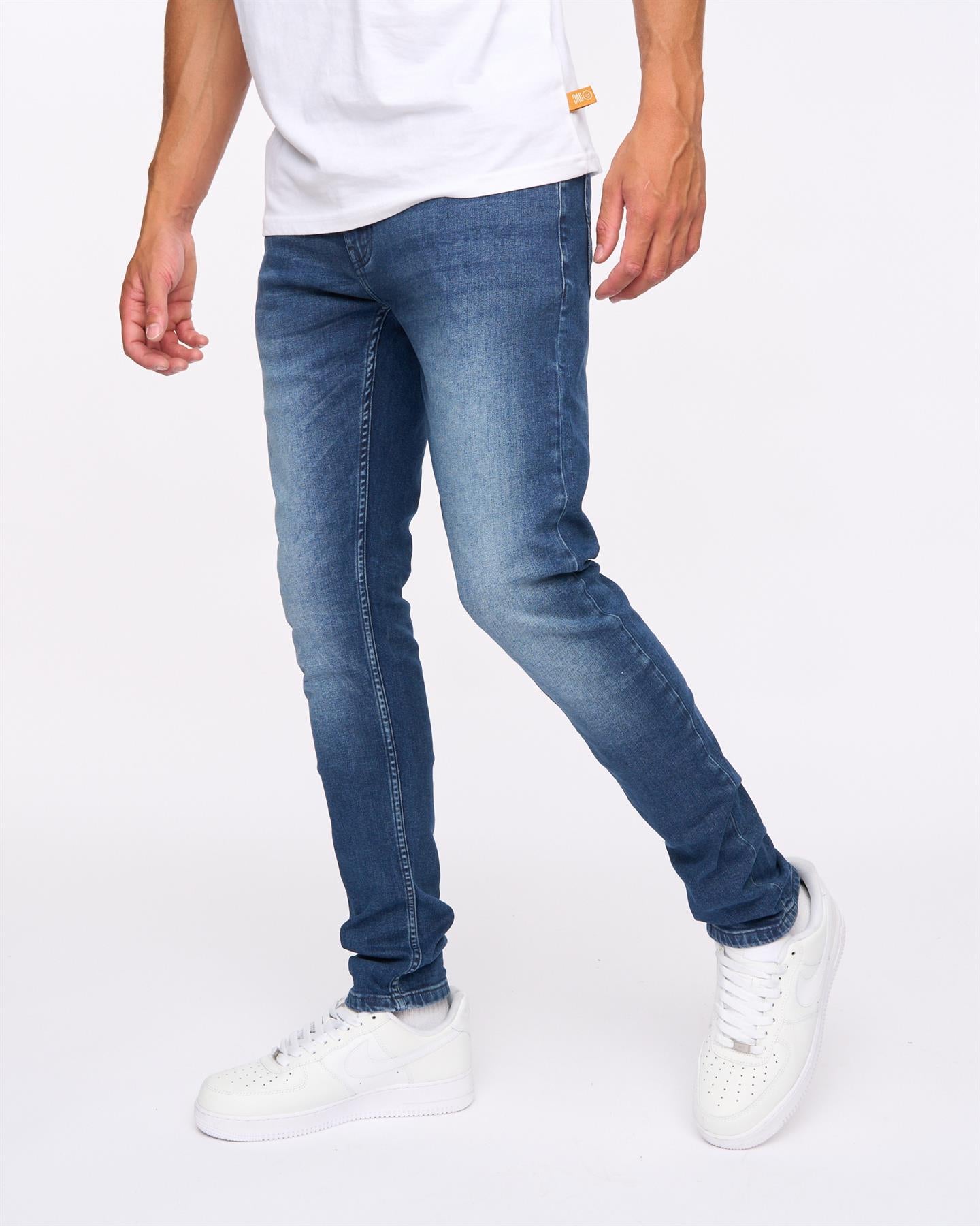 Mens Maylead Slim Fit Jeans Dark Wash