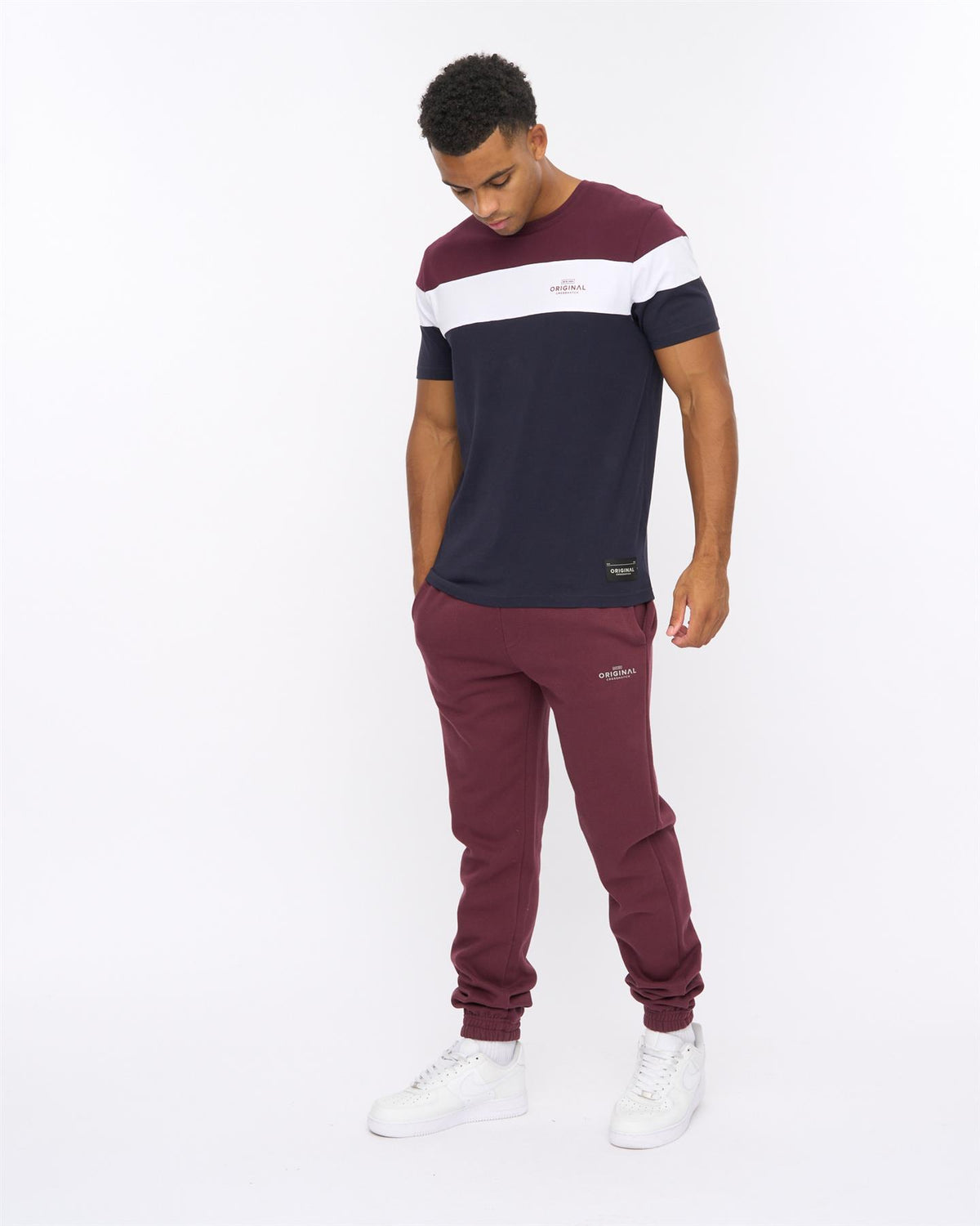Mens Pattermay T-Shirt Raisin