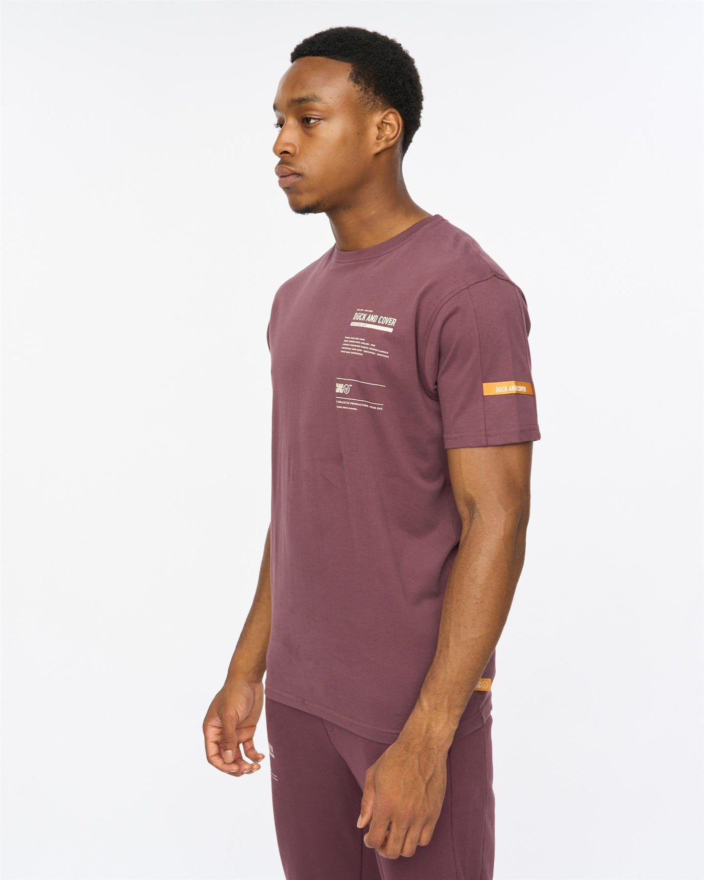 Mens Applewood T-Shirt Raisin