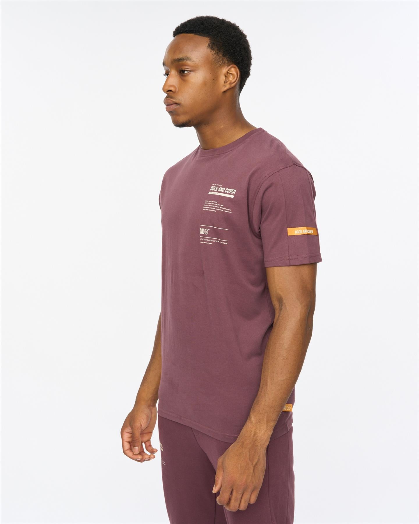 Mens Applewood T-Shirt Raisin