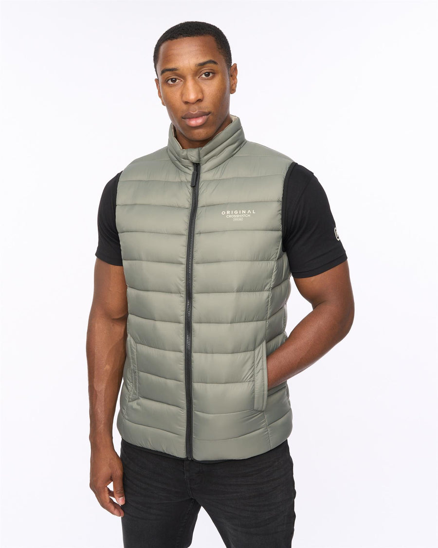 Mens Gattering MVE Gilet Sage