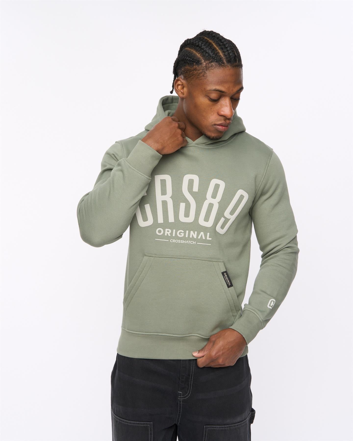 Mens Hallfell Hoodie Olive