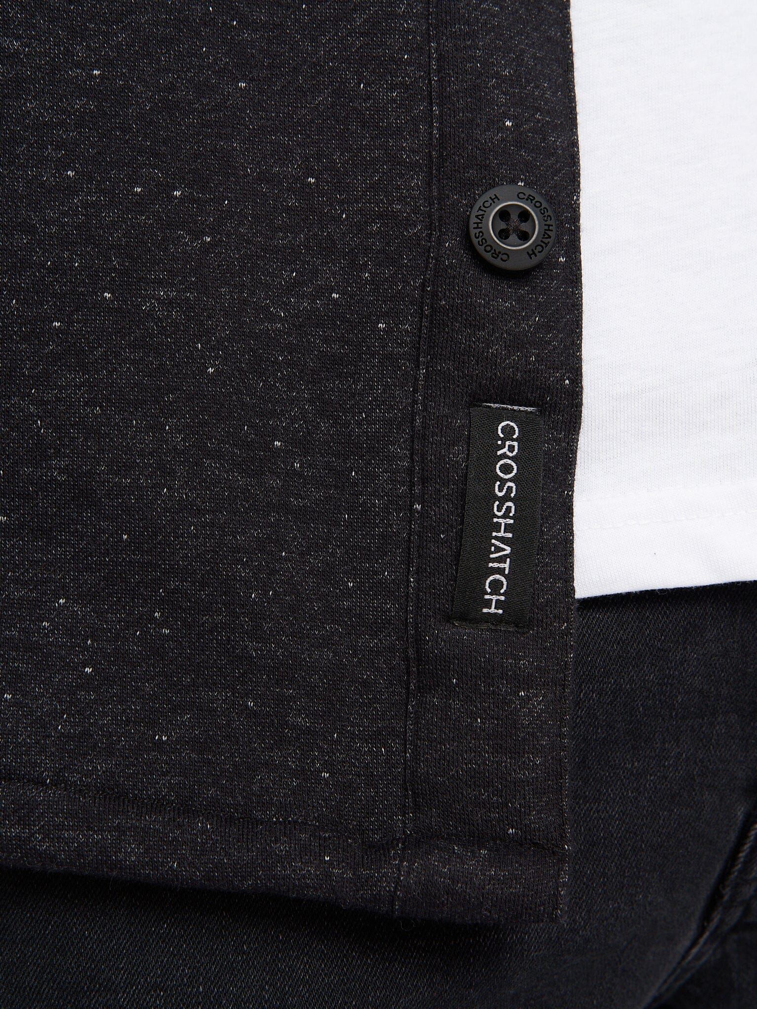 Dakari Fleece Overshirt Charcoal