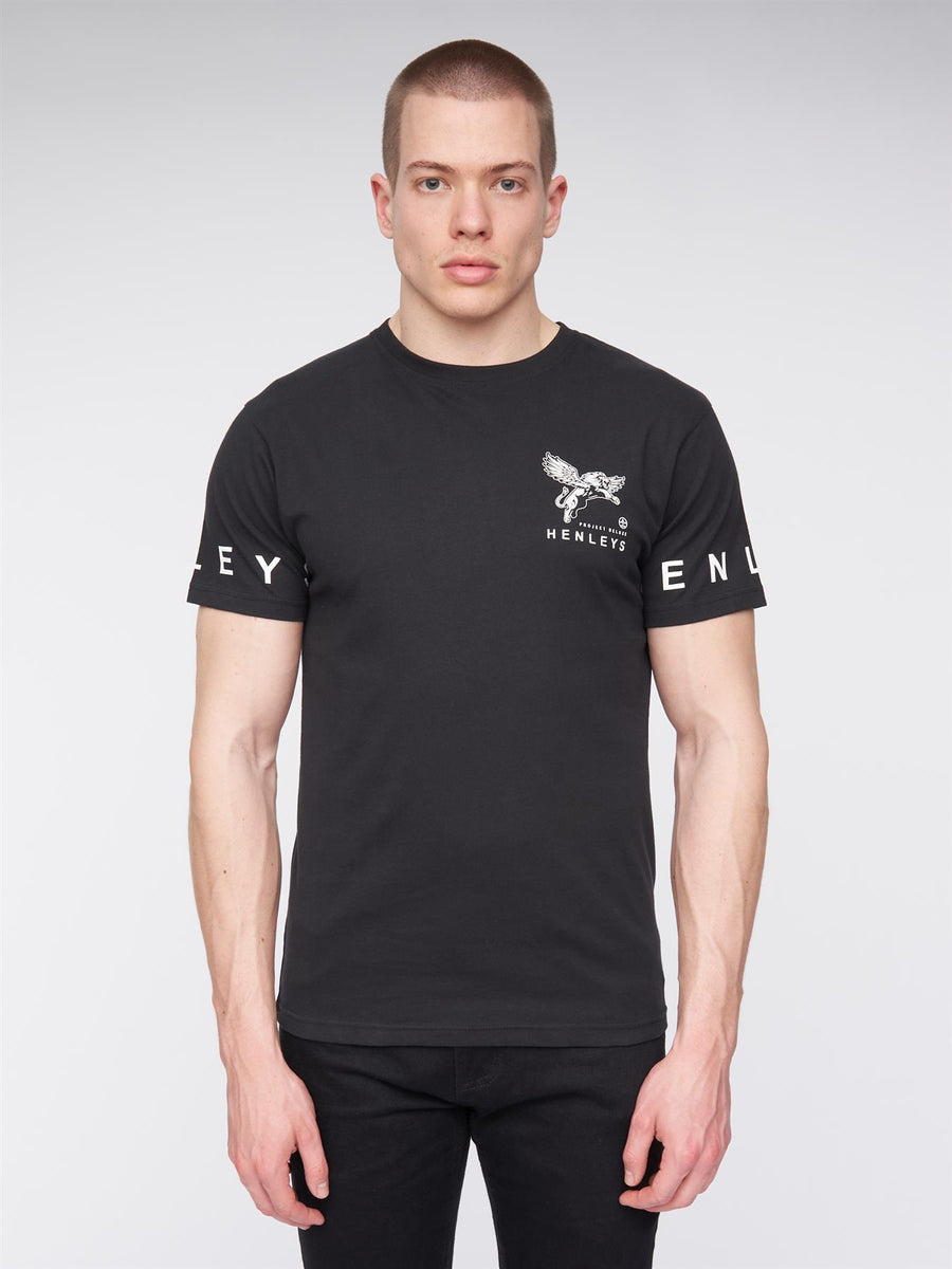 Henflare T-Shirt Black