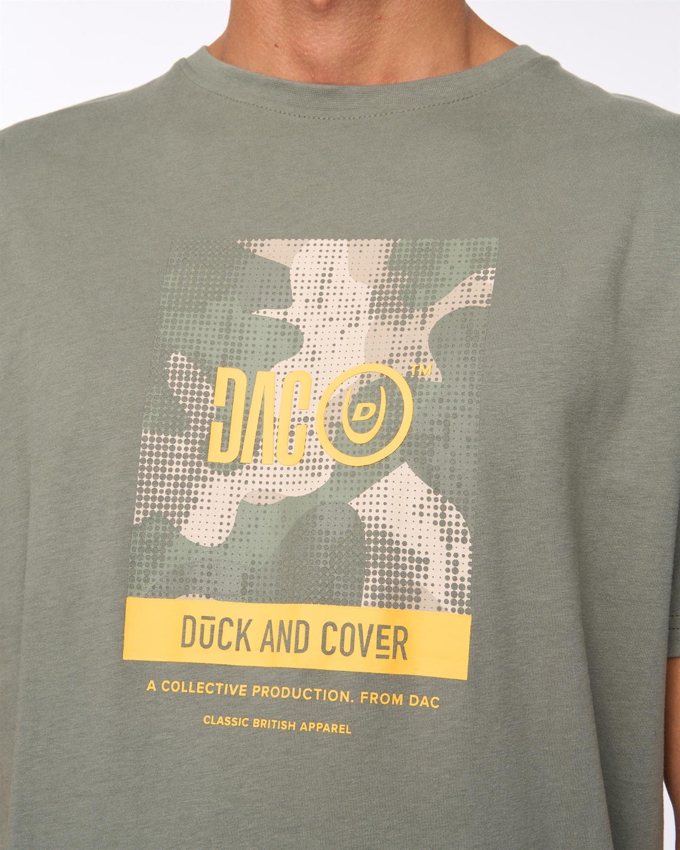 Mens Camostack T-Shirt Dark Olive
