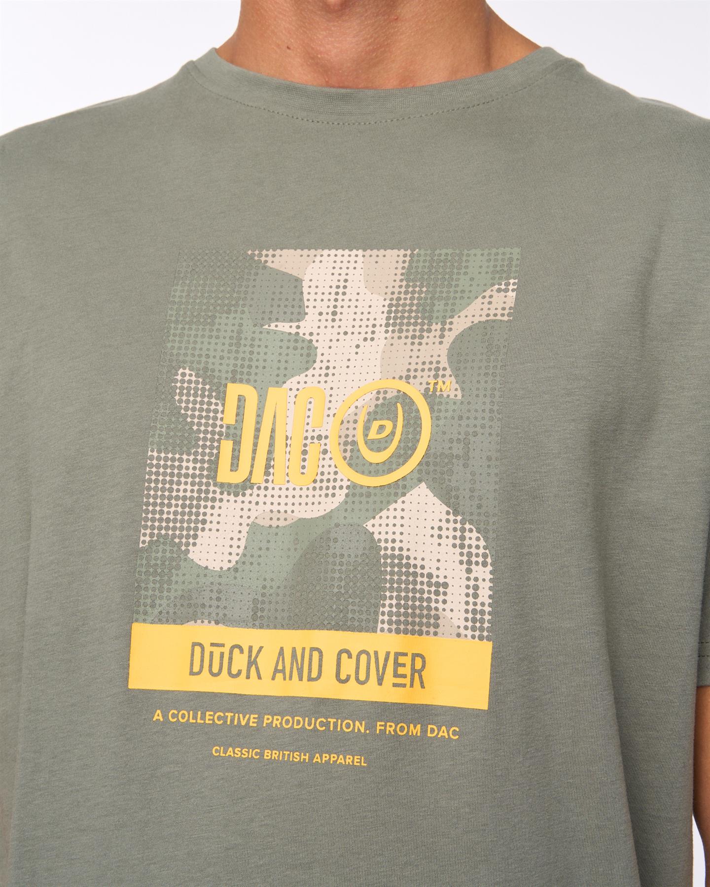 Mens Camostack T-Shirt Dark Olive