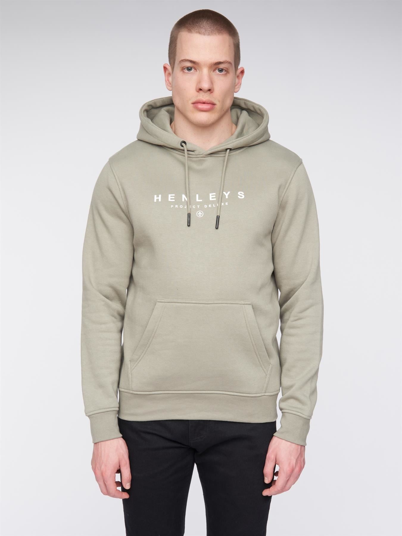 Mens Ninesix Hoodie Dusty Olive