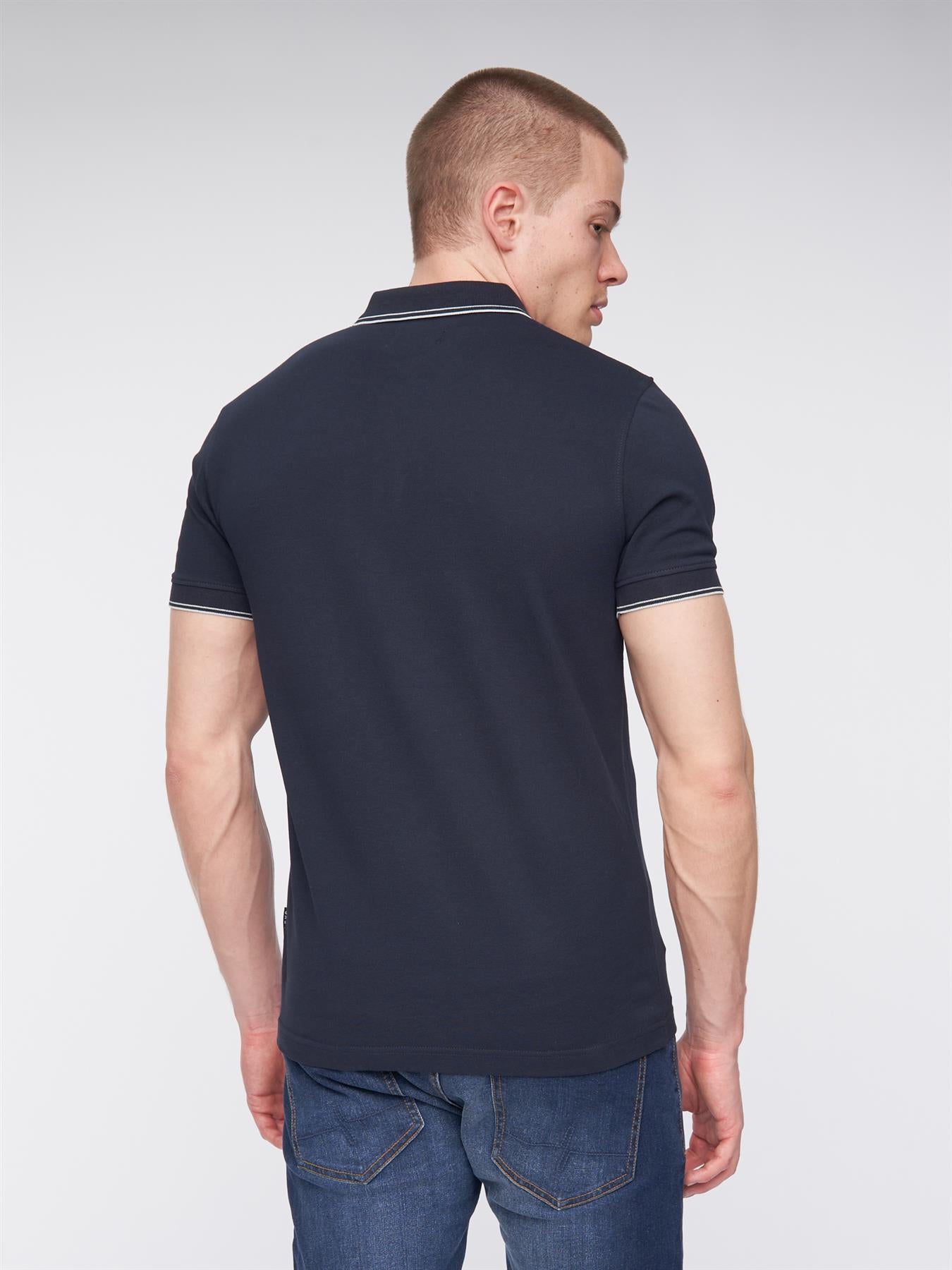Mens Henflare Polo Navy