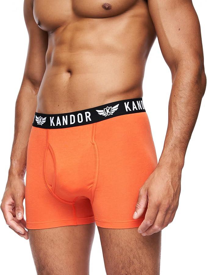 Men's Bambers Boxers 7pk Orange