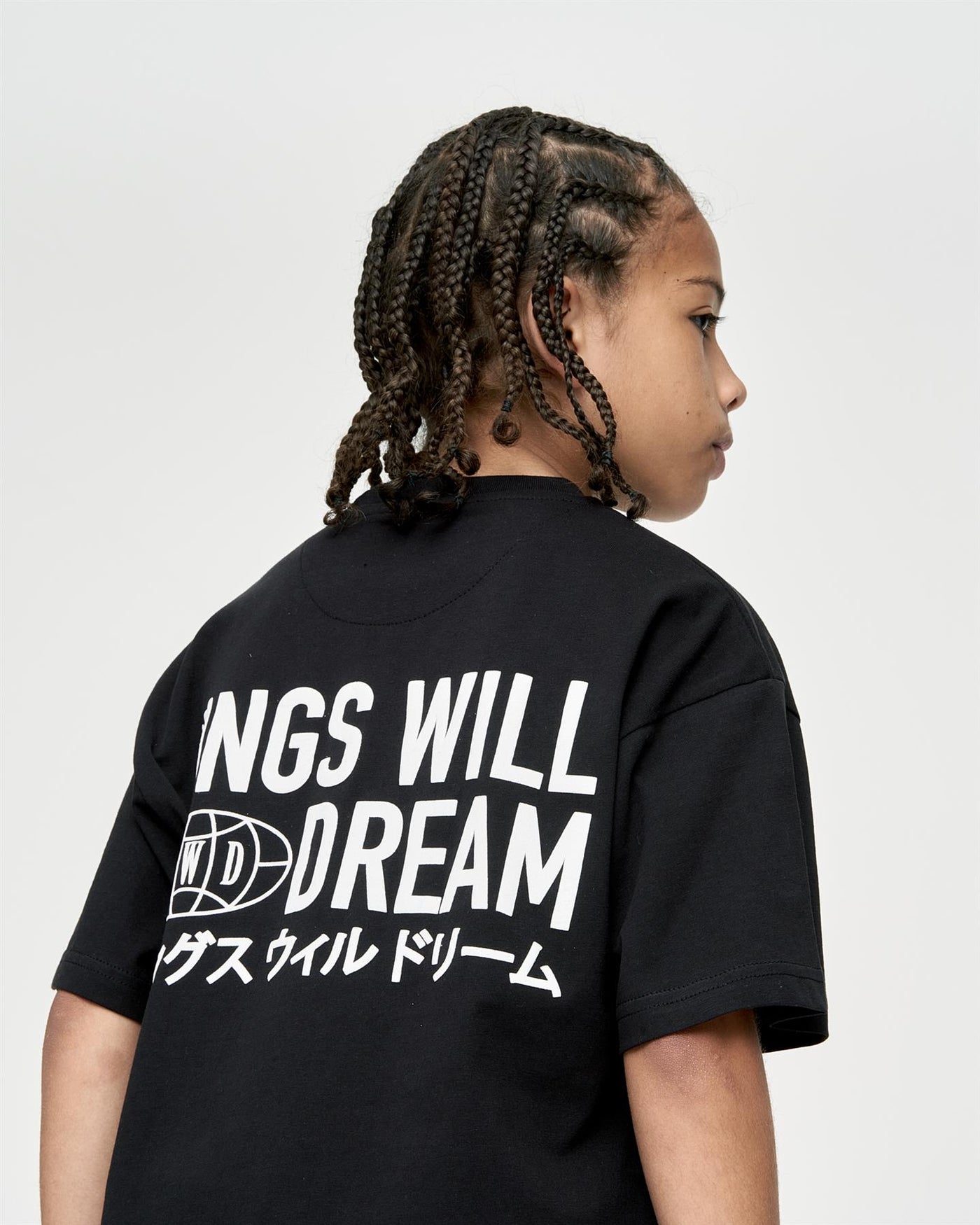 Kids Boys Studio Title T-Shirt Black