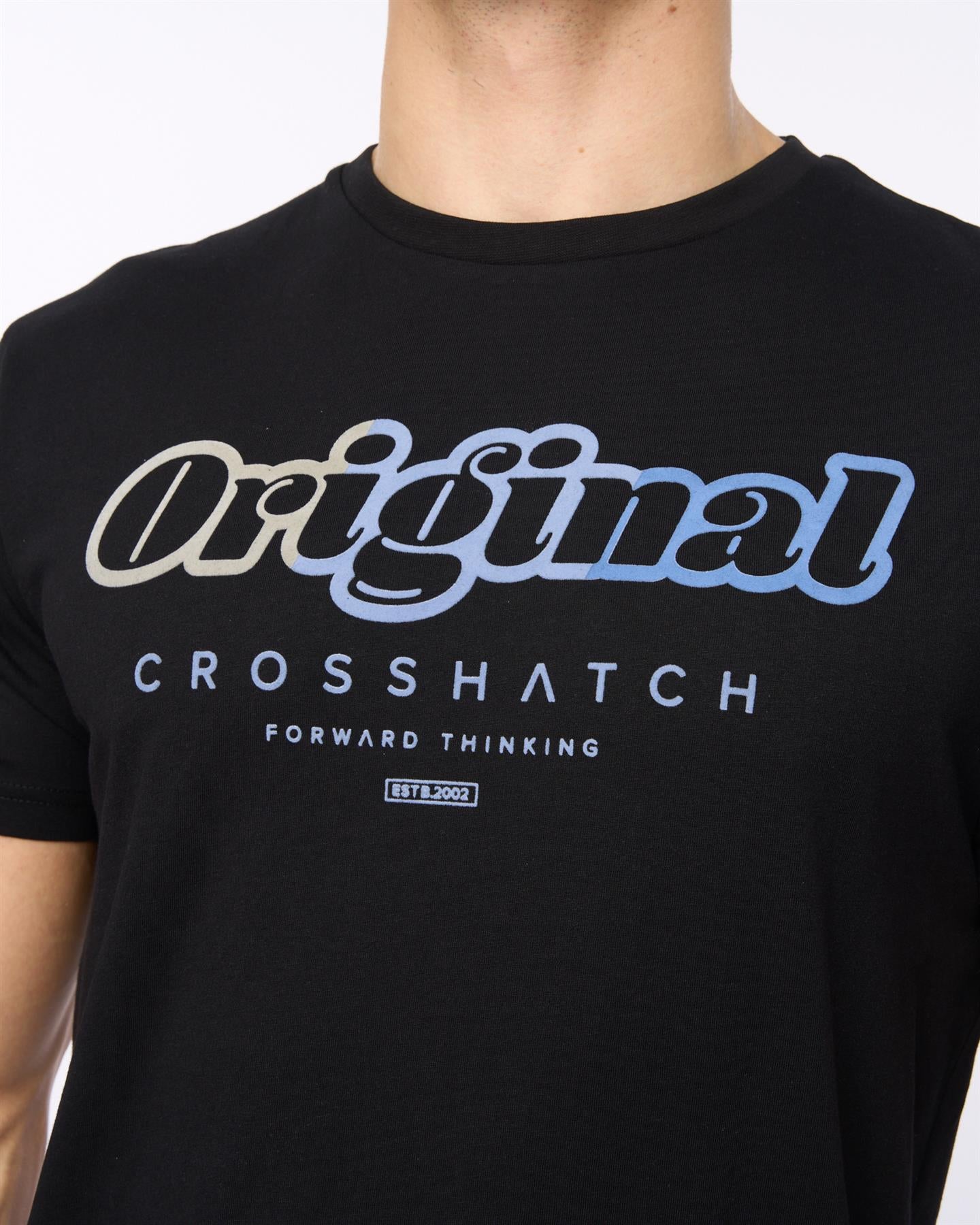 Mens Hybridge T-Shirt Black