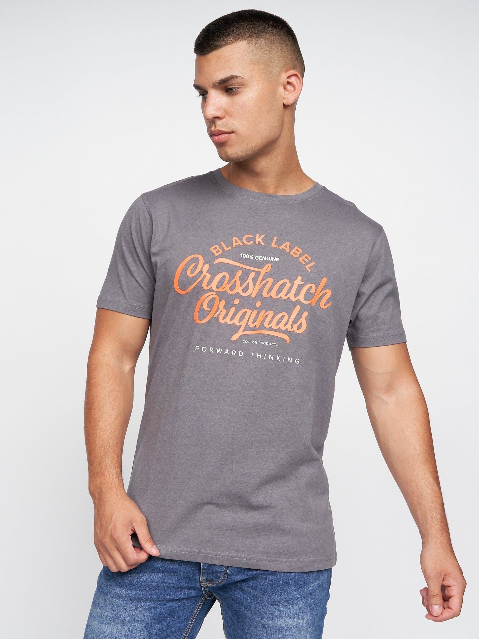 Univarsity T-Shirt 2pk Olive/Grey