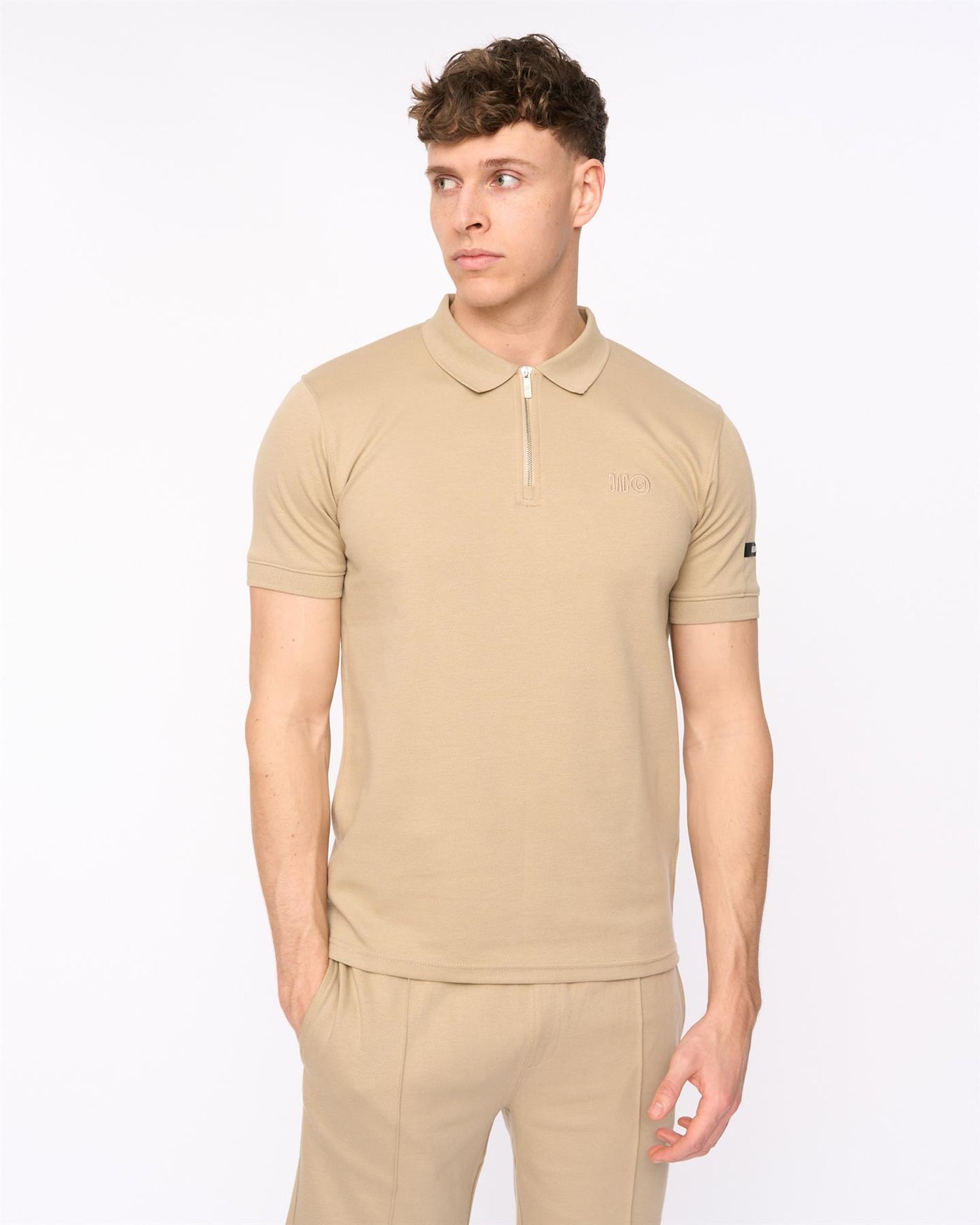 Mens Sherborn Polo Stone