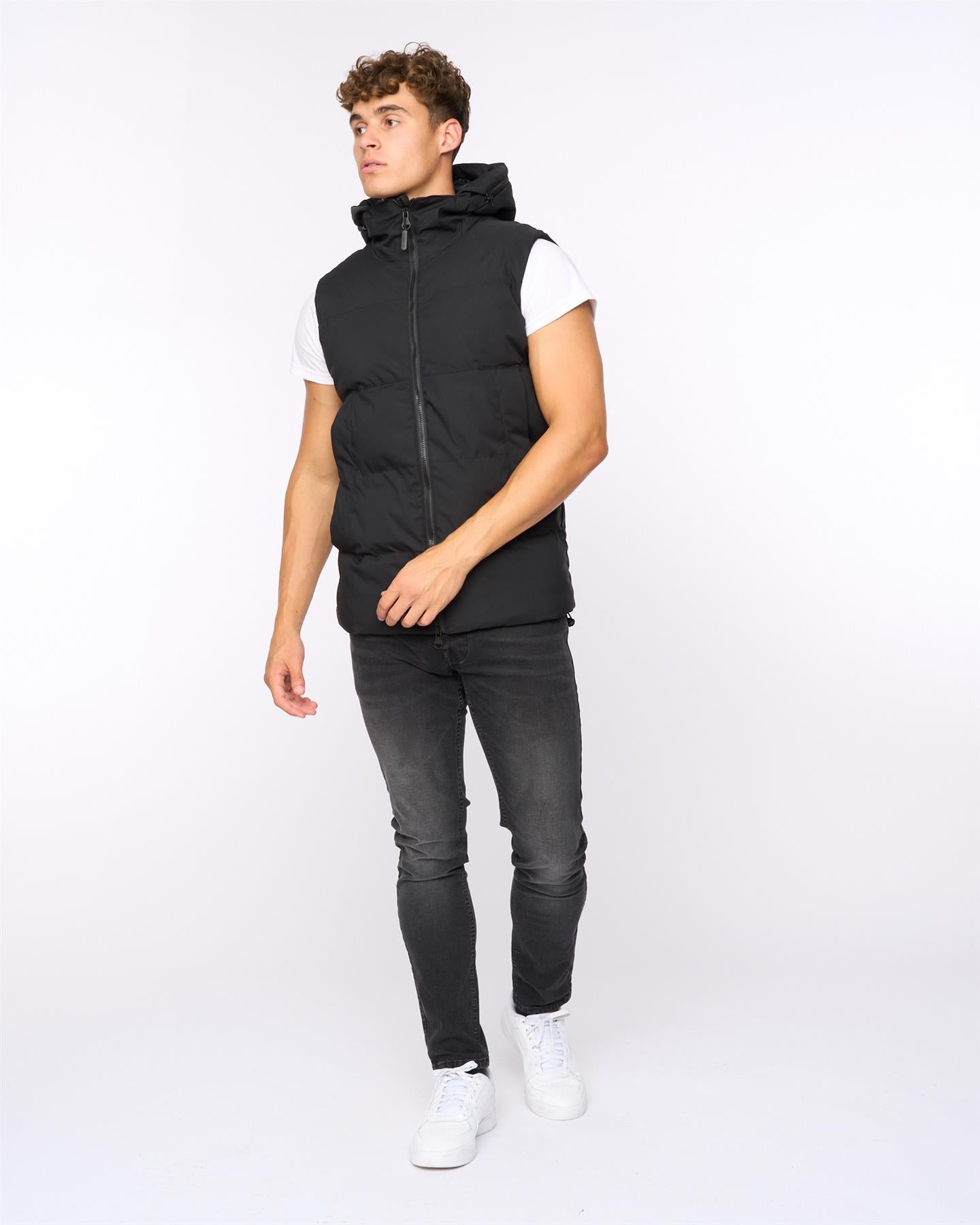 Mens Hanjo Gilet Black