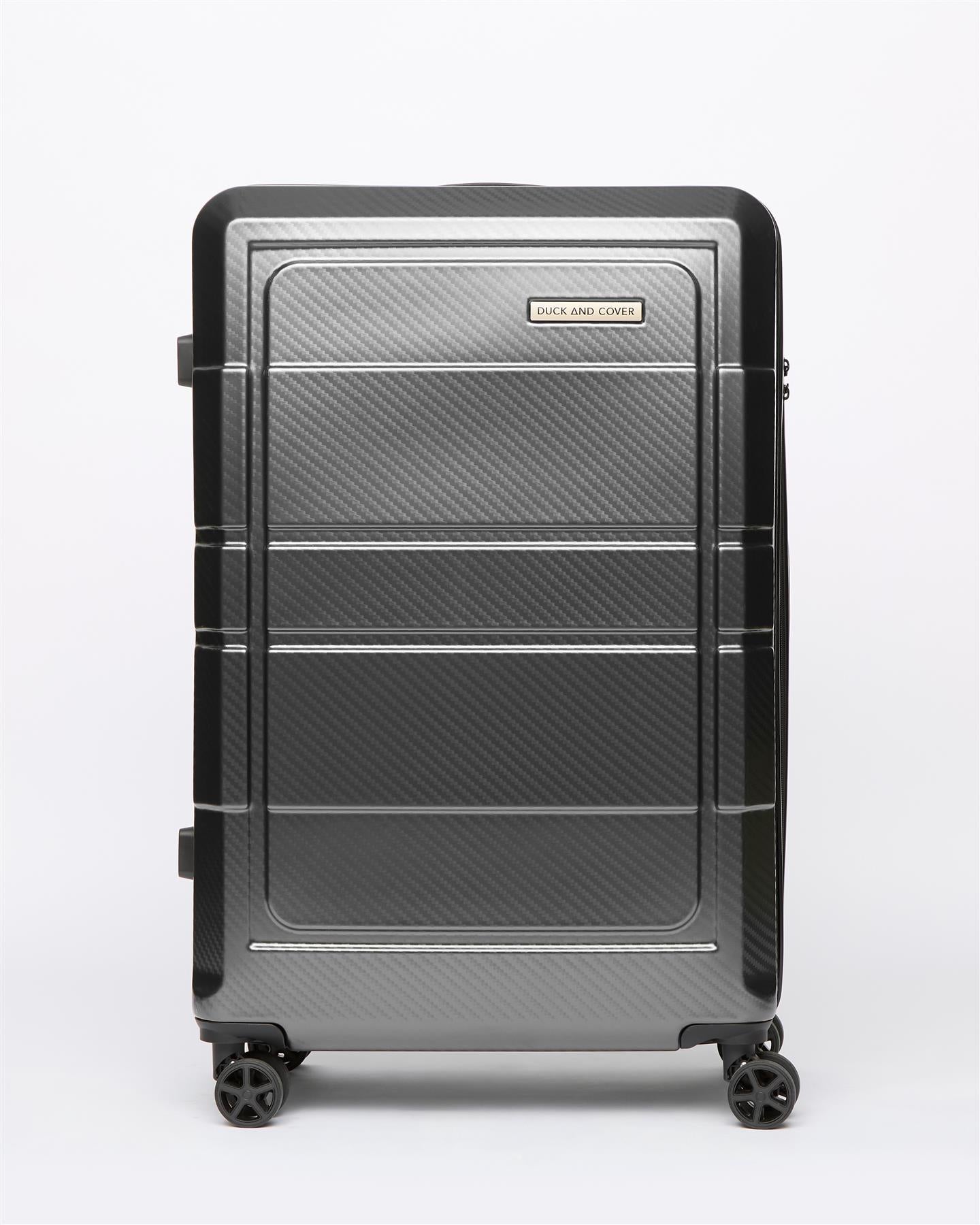 Venture Suitcase 3pk Charcoal