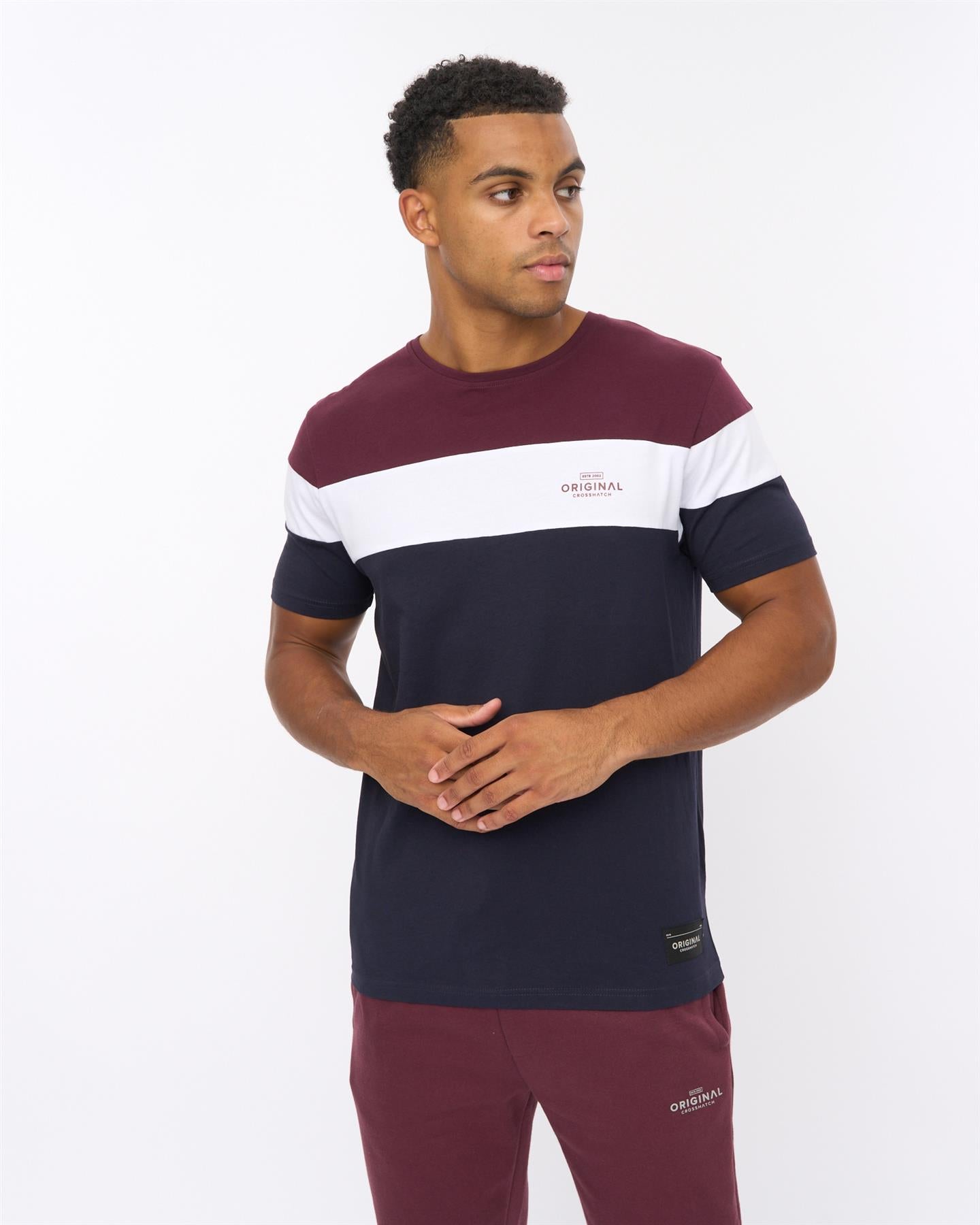 Mens Pattermay T-Shirt Raisin