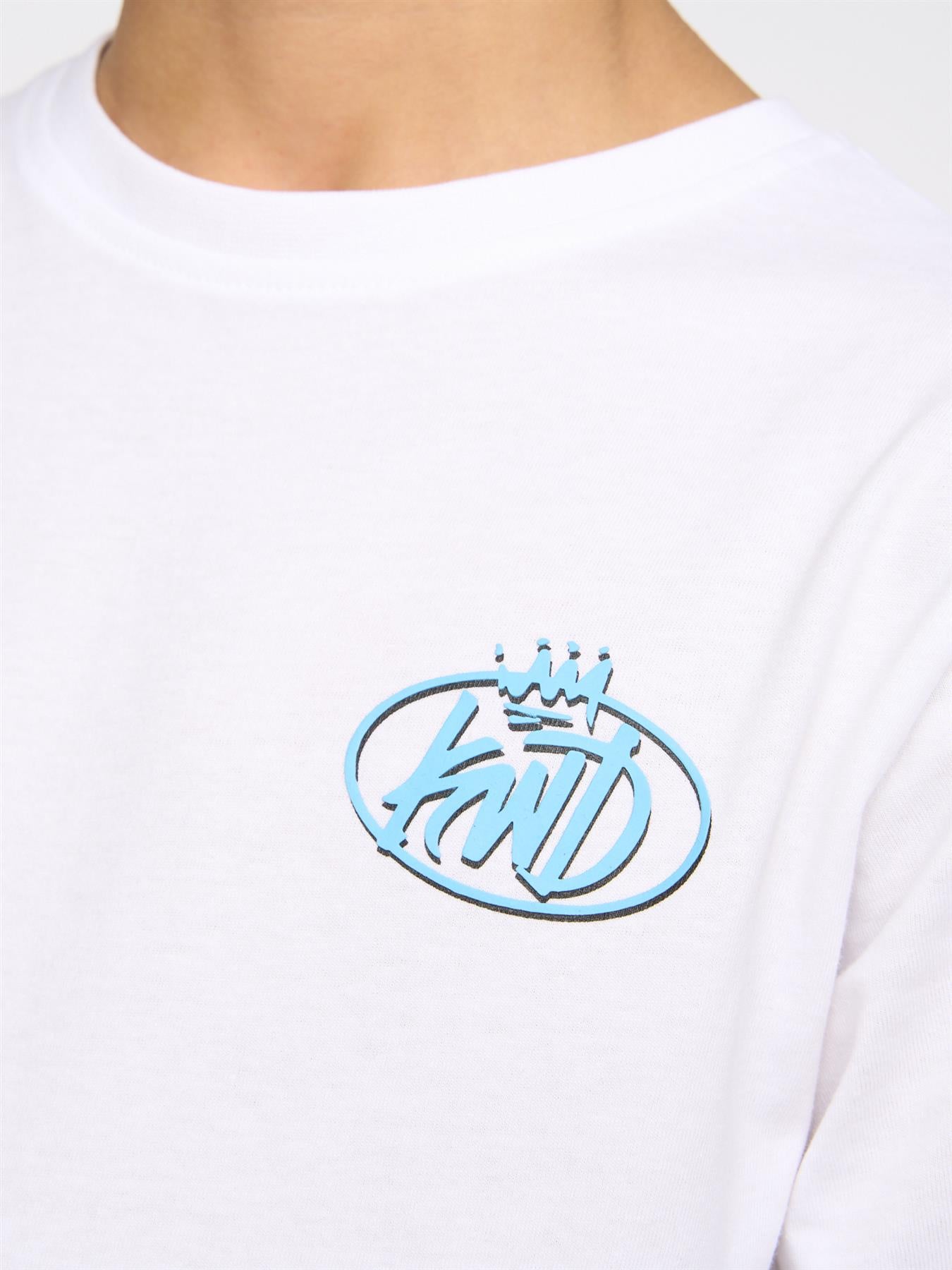 Kids Boys Soap T-Shirt White