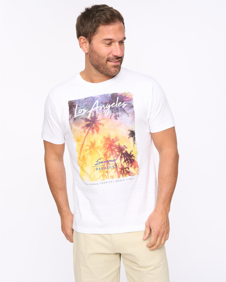 Mens Lepalmz T-Shirt White