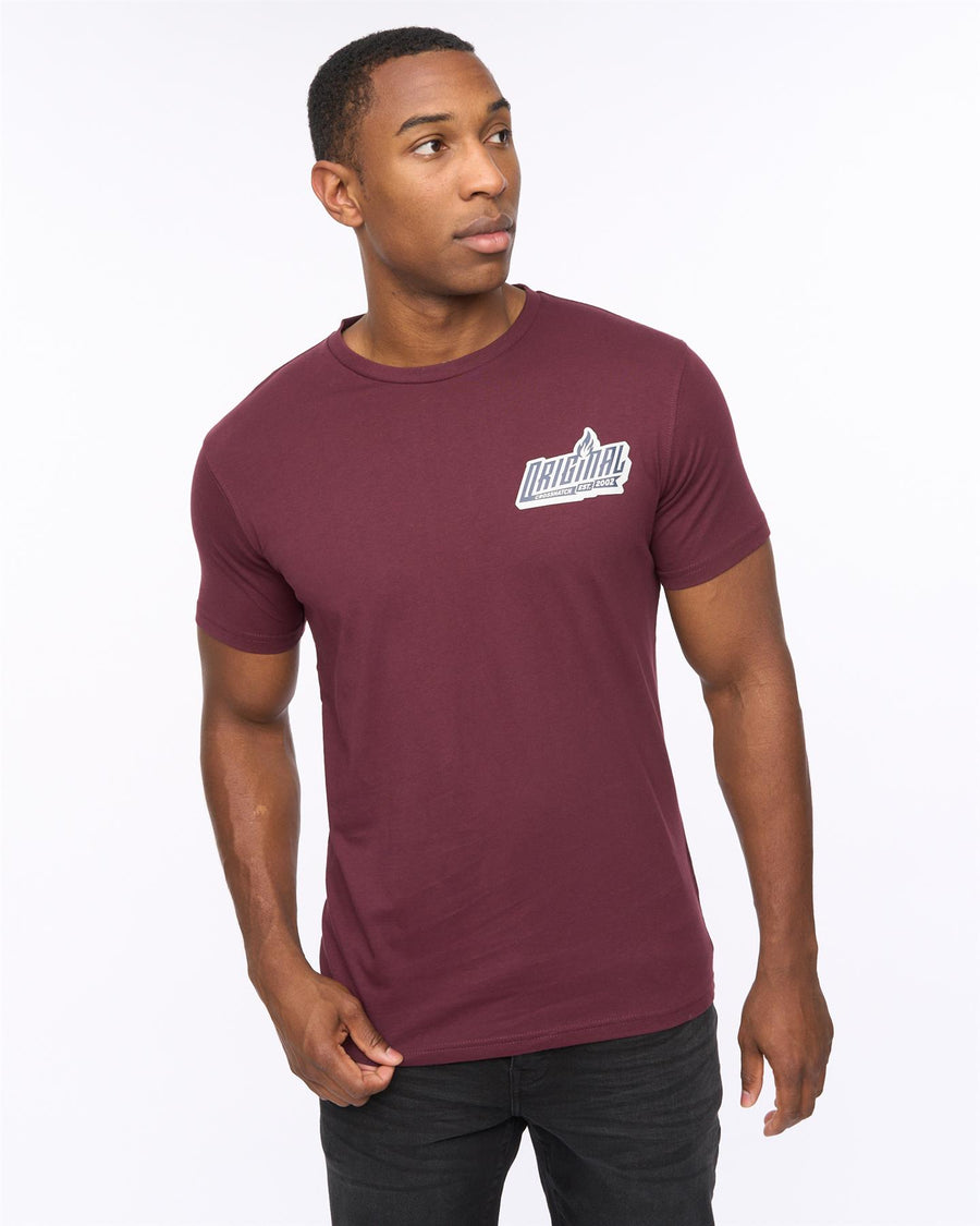 Mens Jampstead T-Shirt Raisin