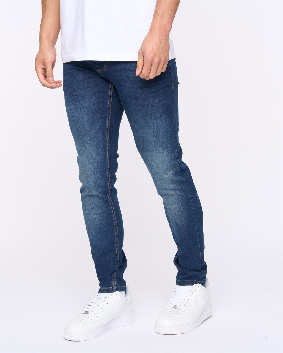 Mens Mayhen Slim Fit Jeans Dark Wash