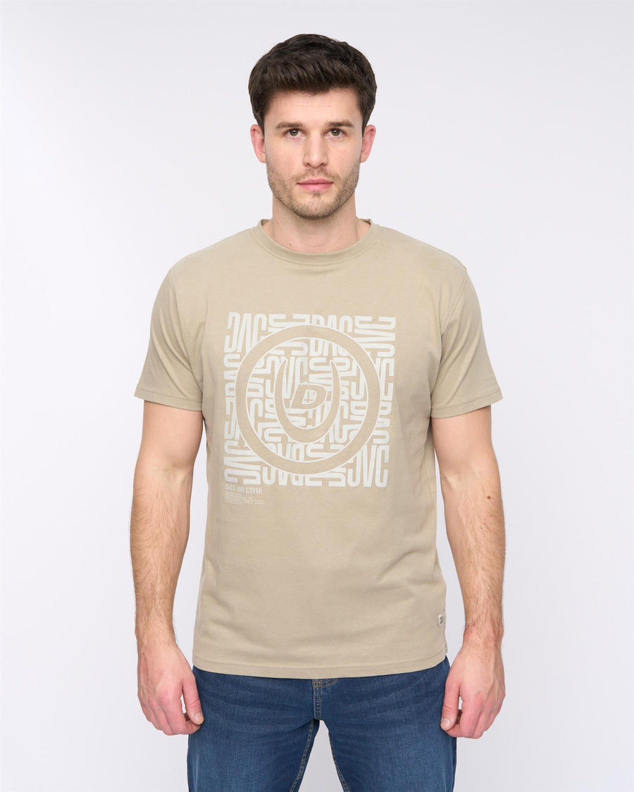 Mens Pixalate T-Shirt Light Sage