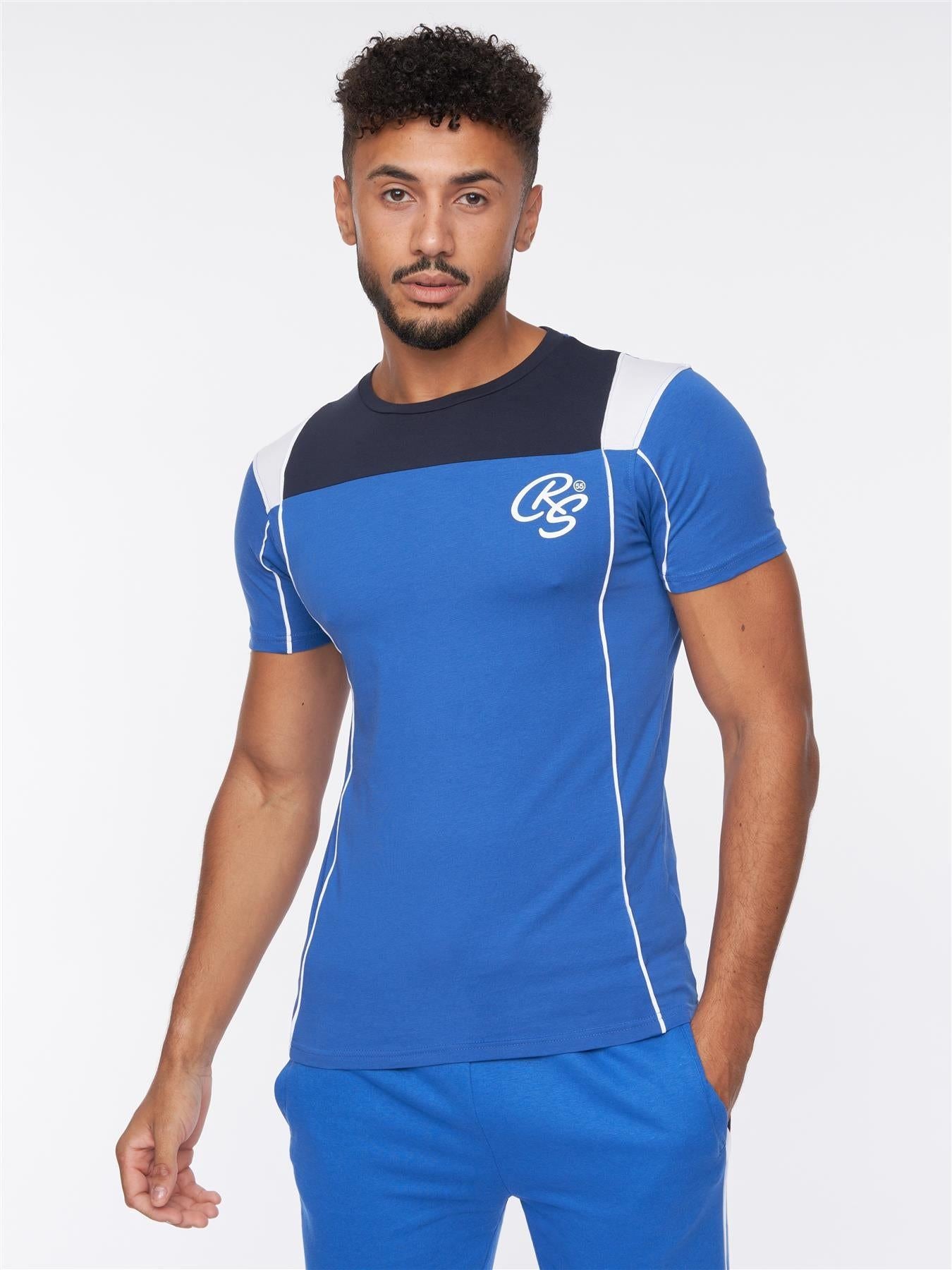 Rentrays T-Shirt/Shorts Set Blue