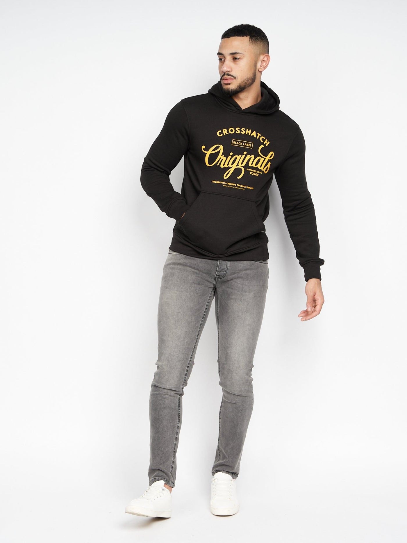 Mens Bartamax Hoodie Black