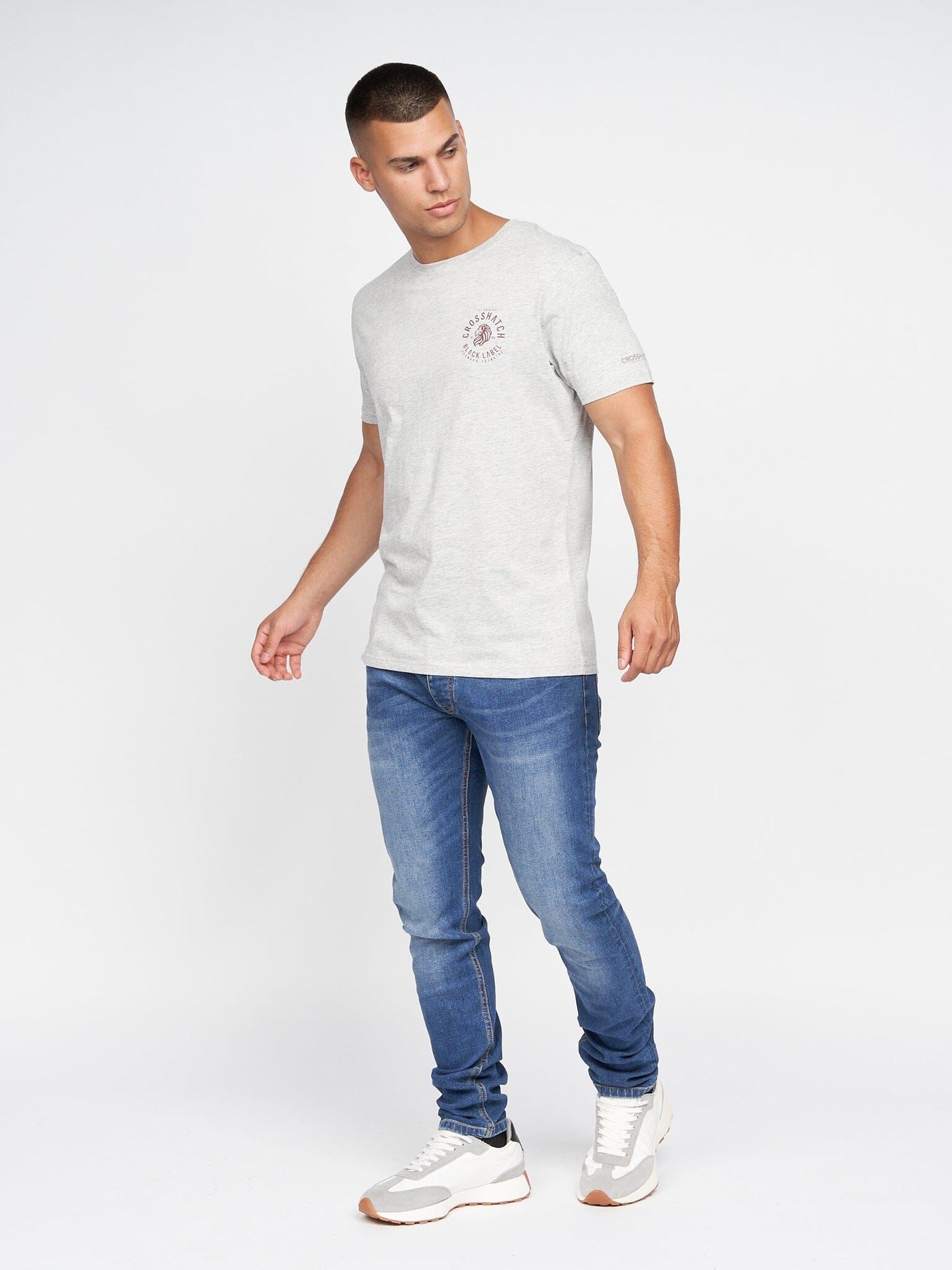 Oldskool T-Shirt 2pk Red/Grey