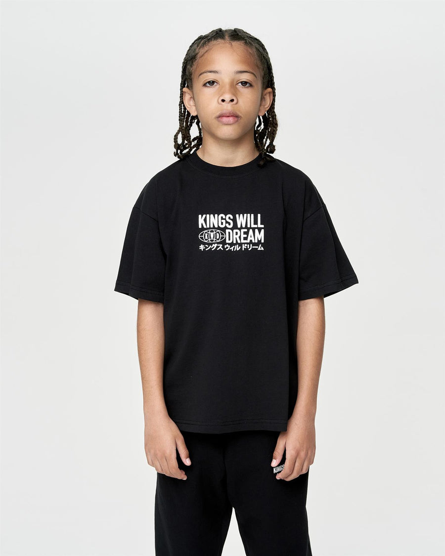 Kids Boys Studio Title T-Shirt Black