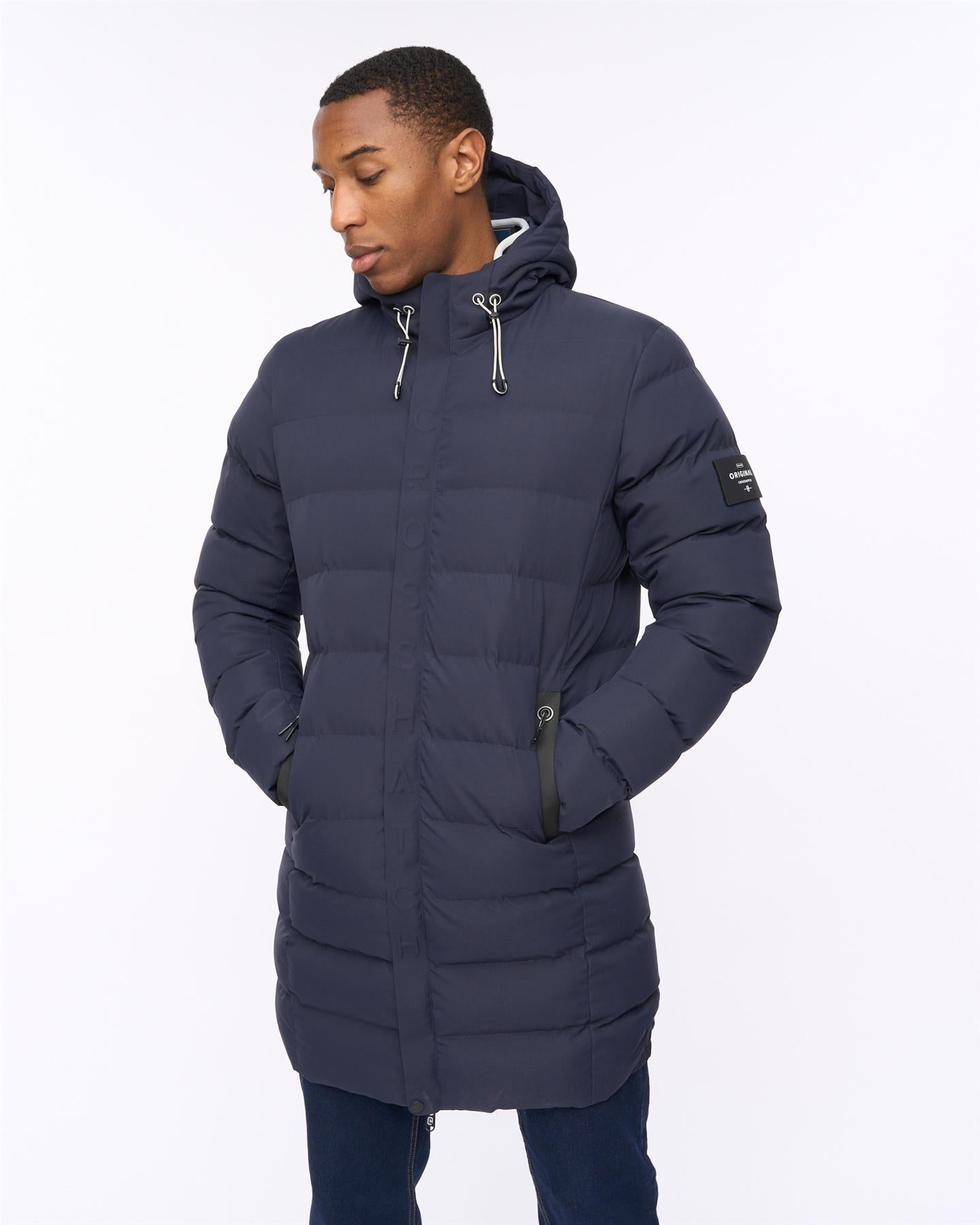 Mens Longkamp Jacket Navy