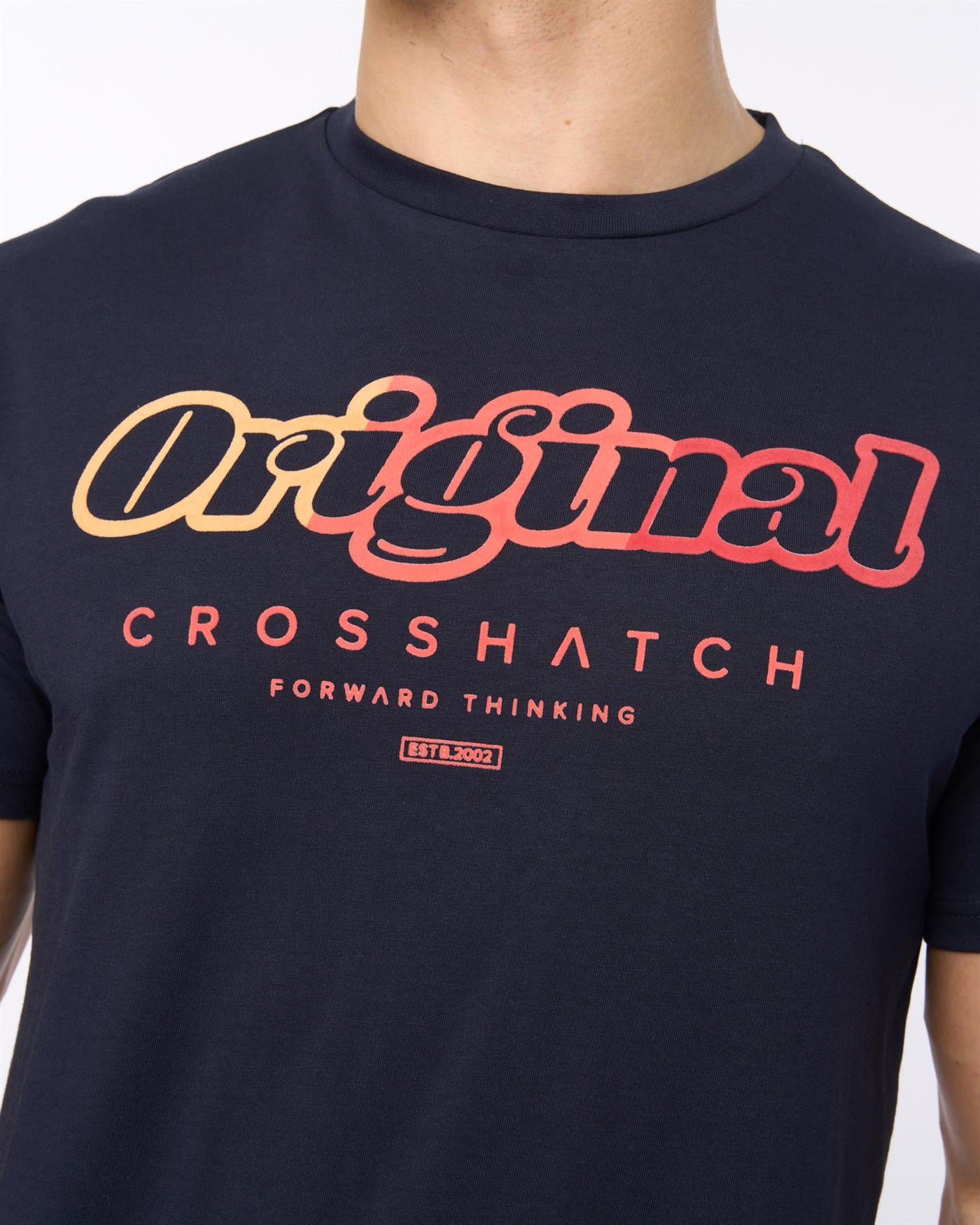 Mens Hybridge T-Shirt Navy