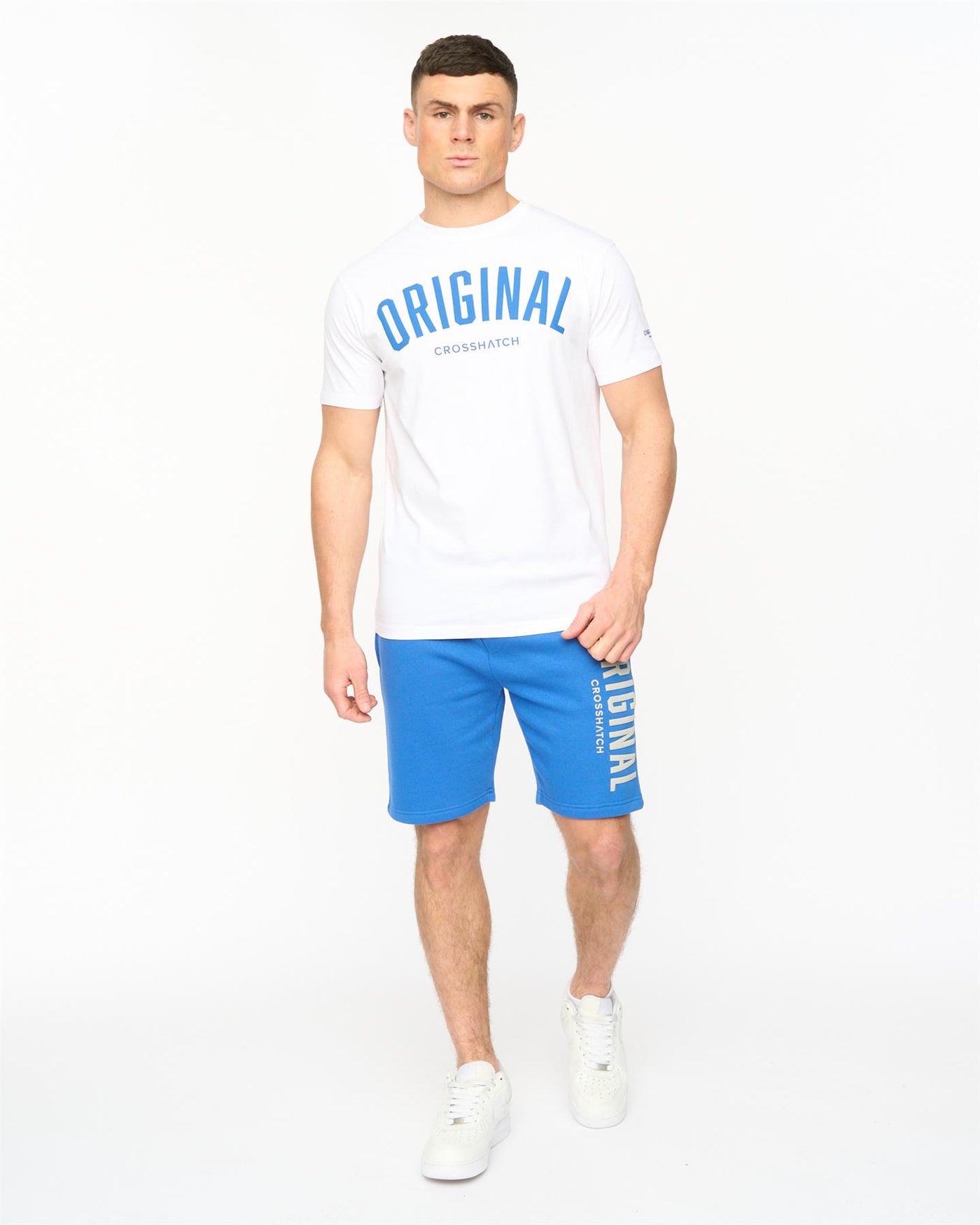 Mens Kensby Jog Shorts Royal Blue