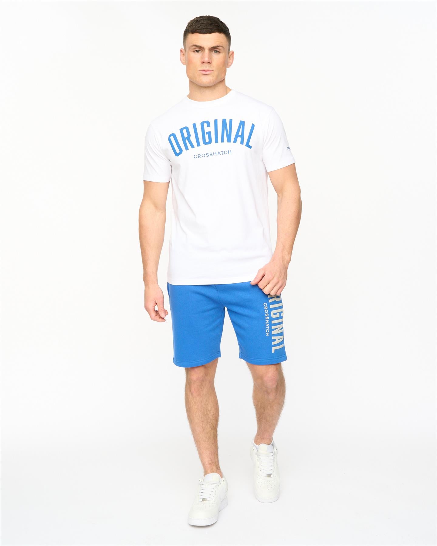 Mens Kensby Jog Shorts Royal Blue