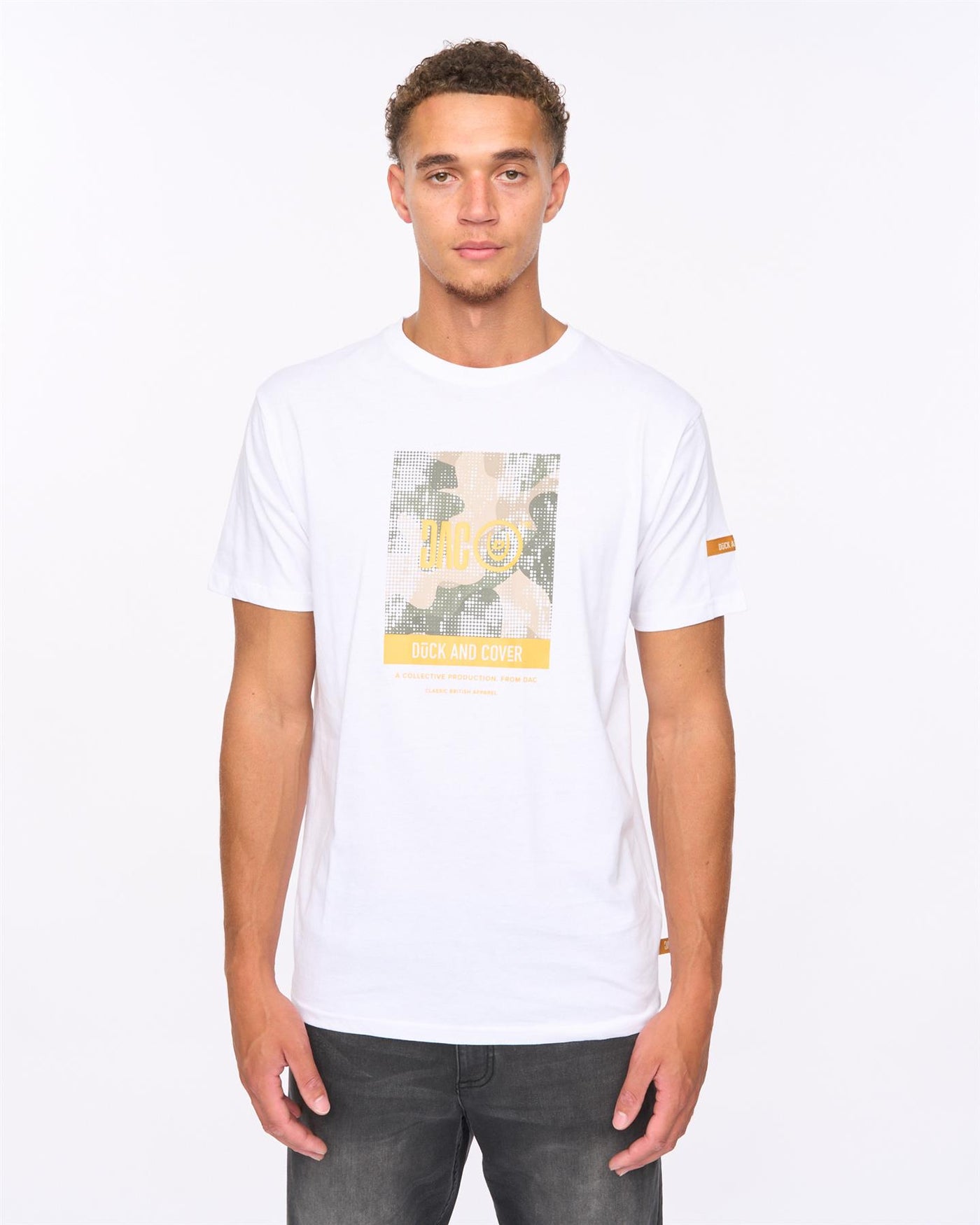 Mens Camostack T-Shirt White